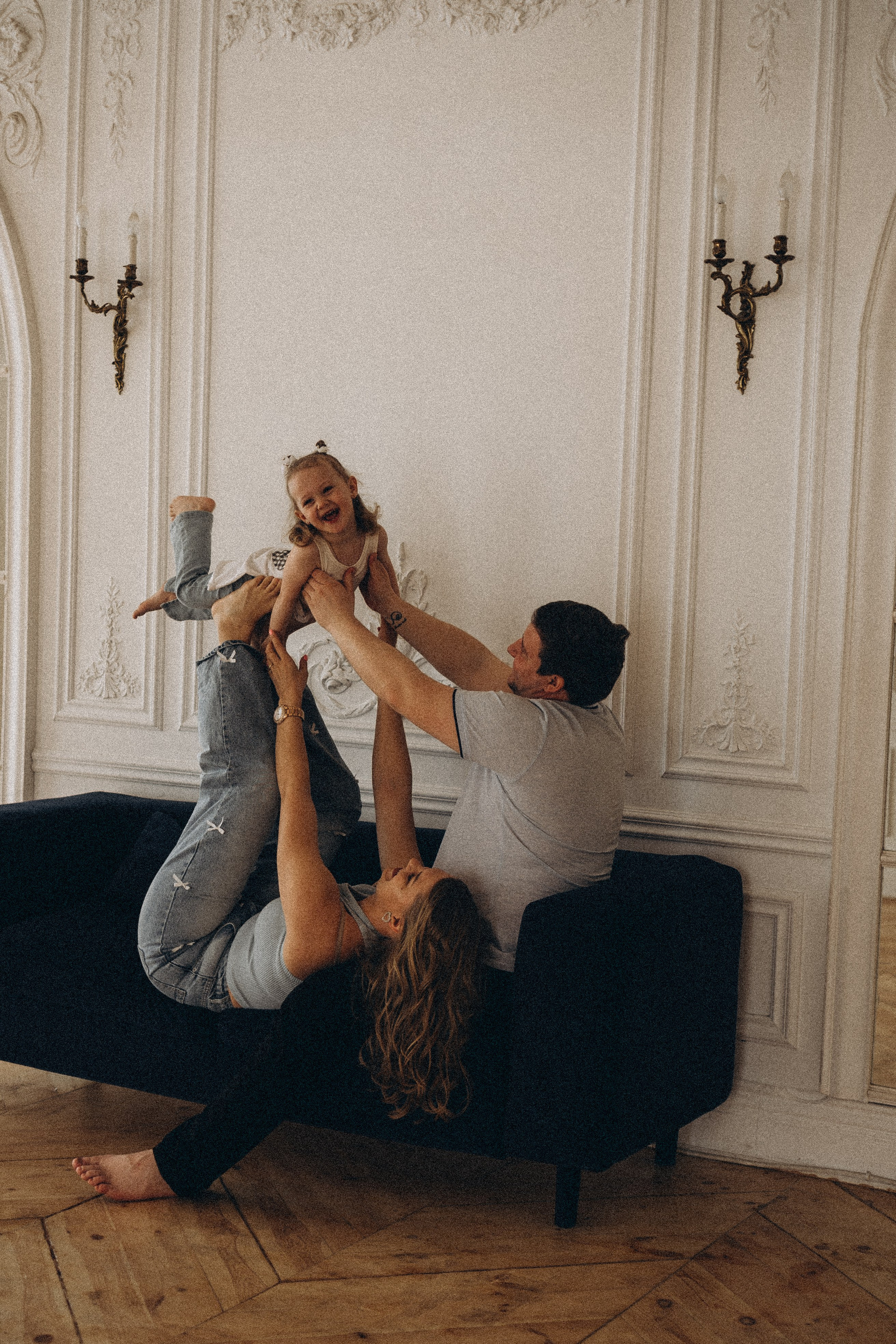 Семейная история в студии. Профессиональный фотограф, Санкт-Петербург — Виктория Богомолова