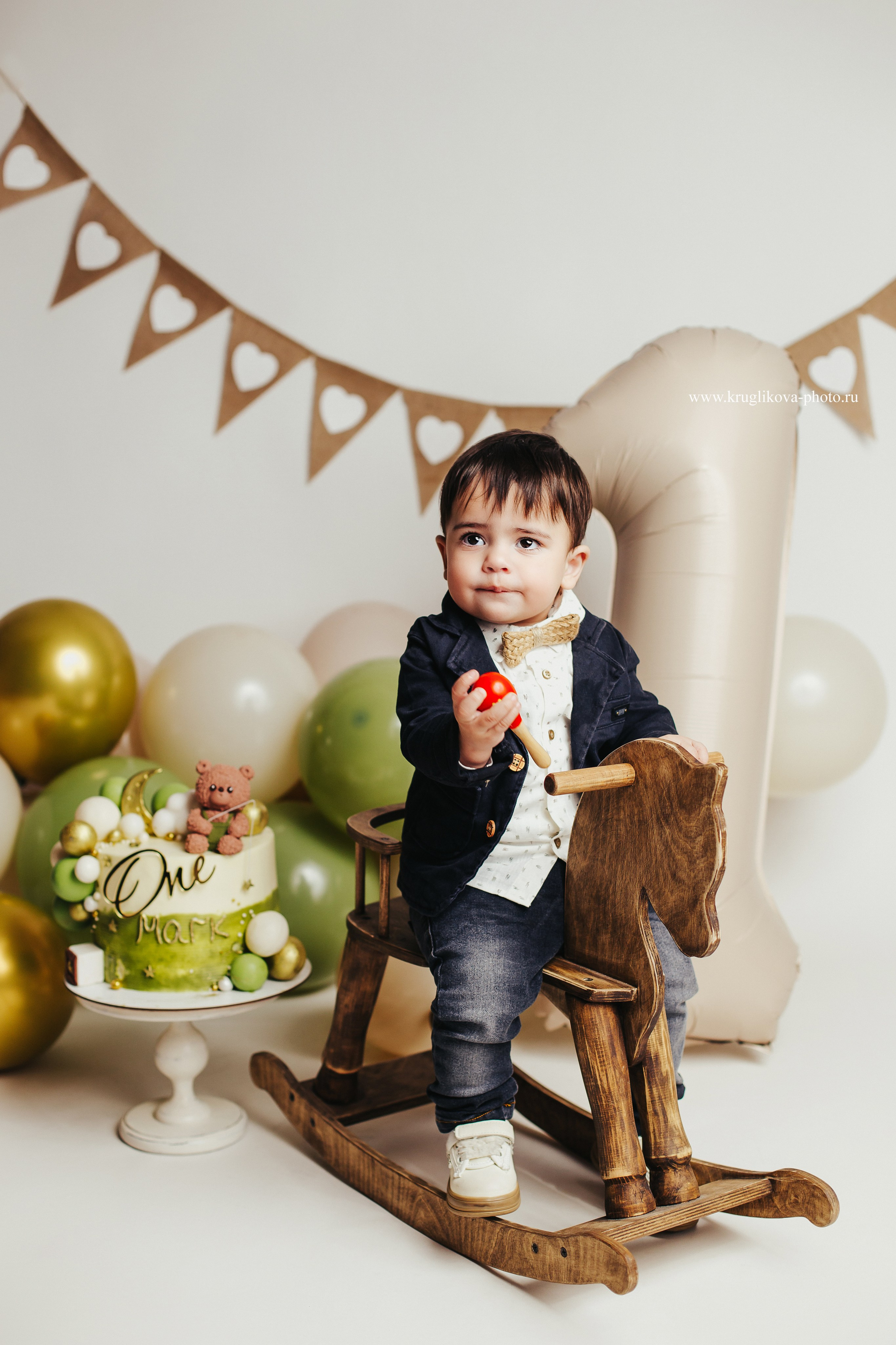 Марк. Годик. Фотограф новорожденных и детский в Сергиевом Посаде Кругликова Юлия