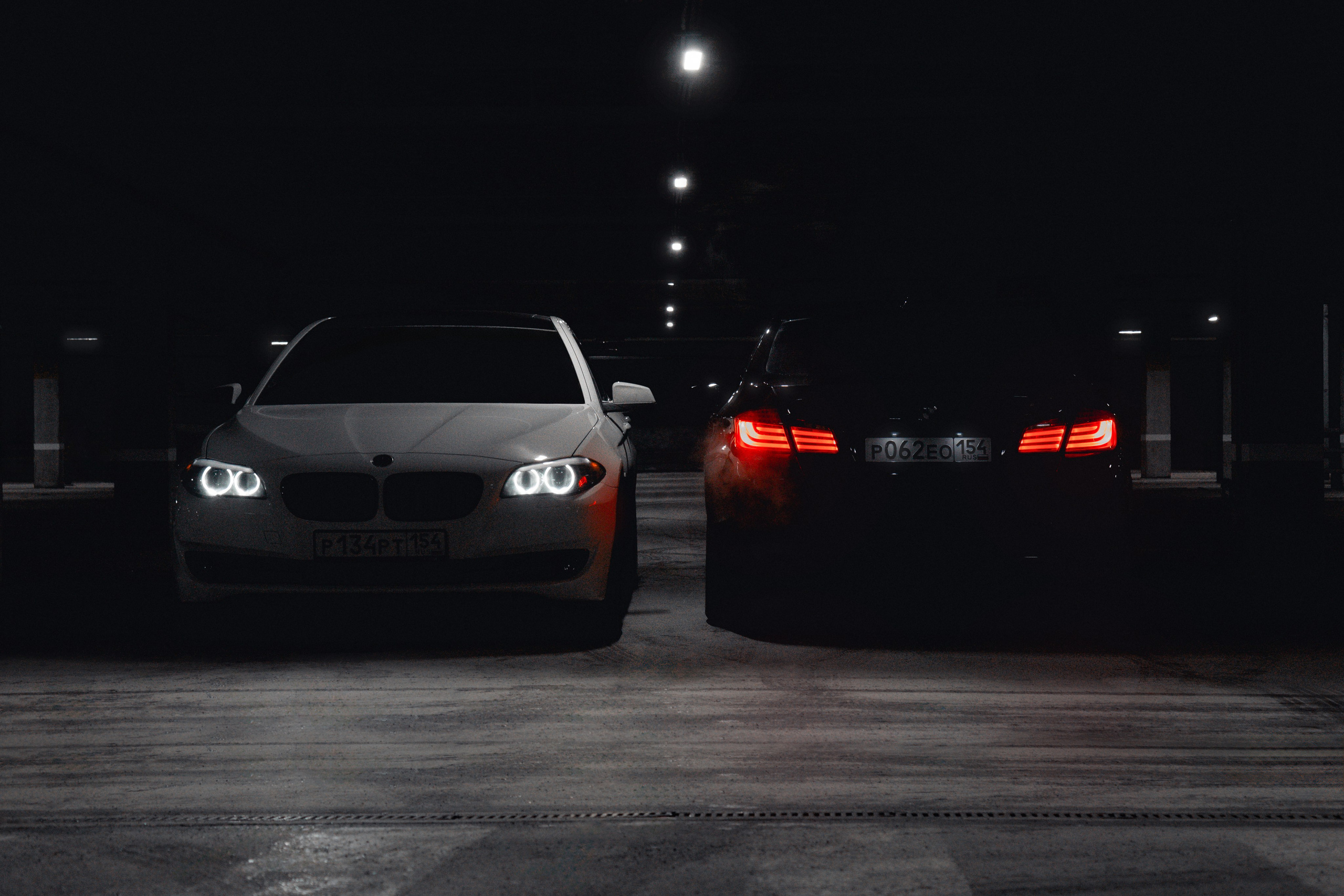 BMW F10 B&W. Автомобильный фотограф и видеограф в Новосибирске|Александра Косухина