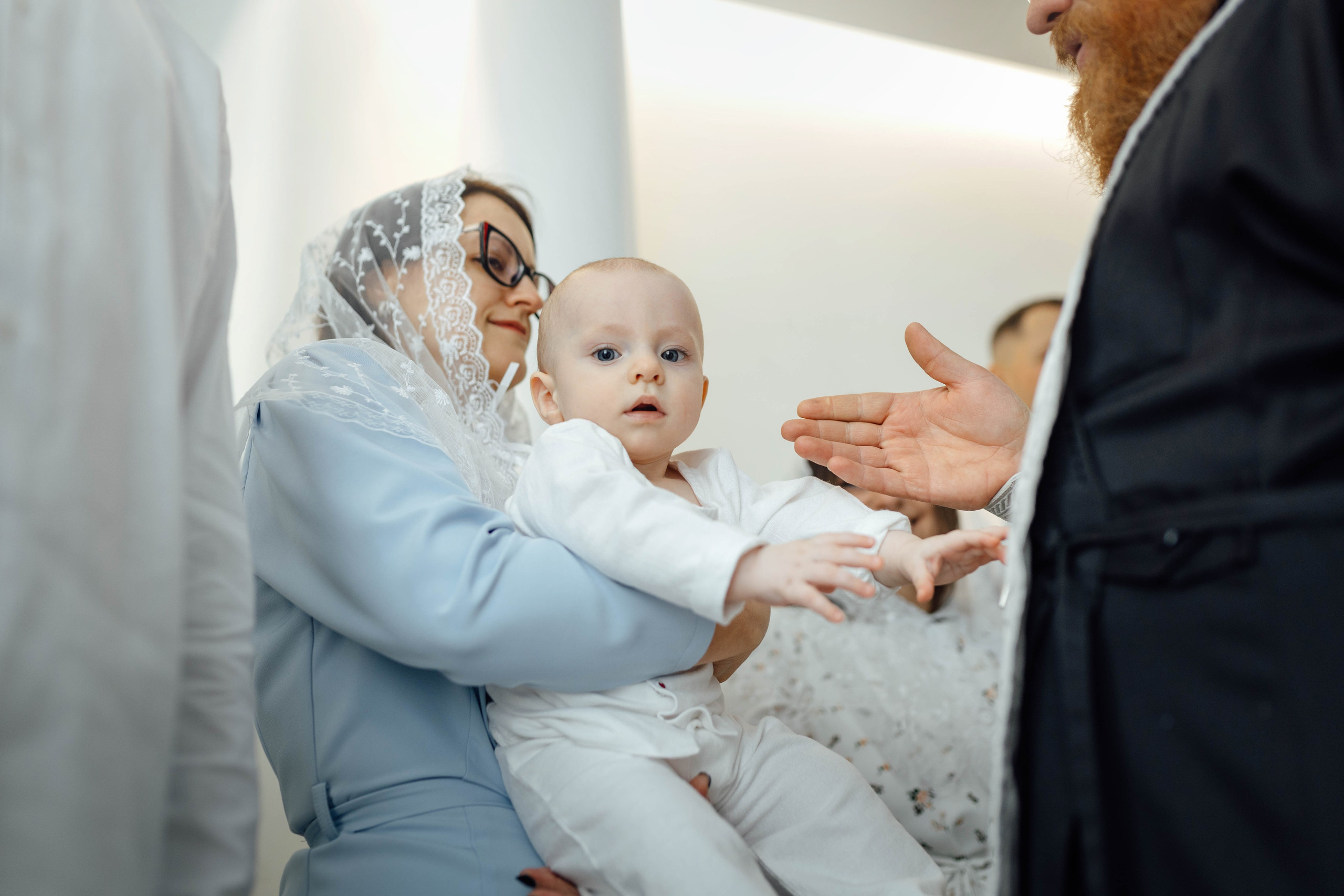 Крещение Матвея, храм Святой Троицы, декабрь 2025