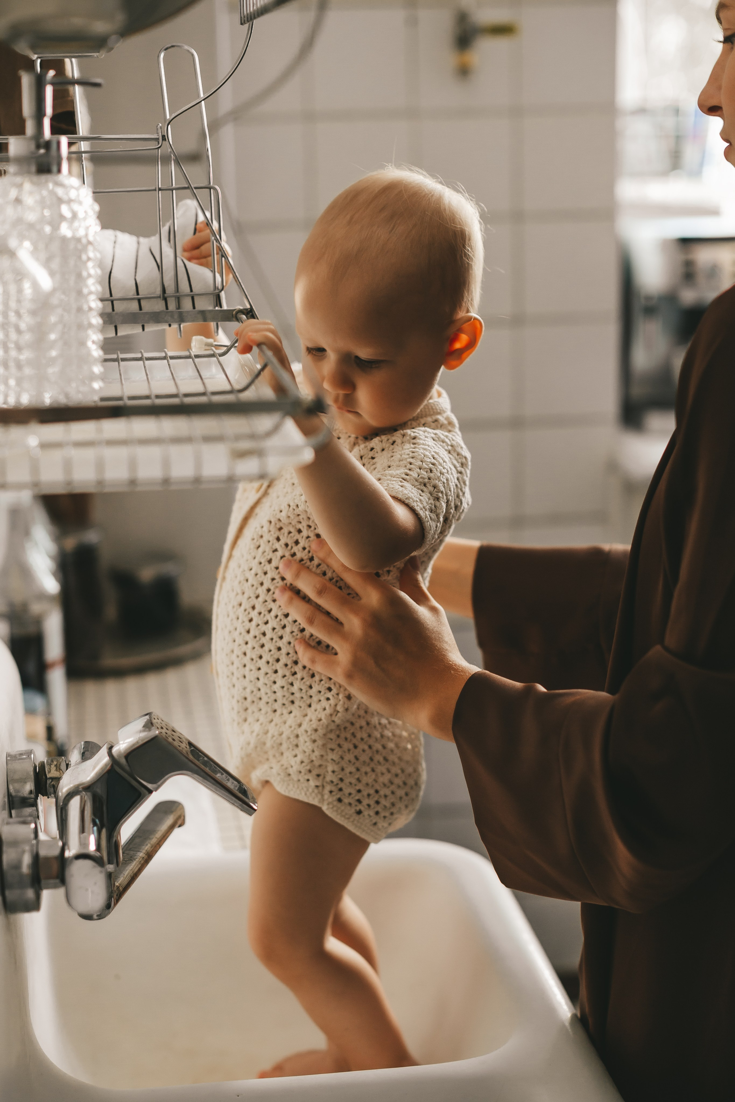 Стас, Даша и Ева (купание в ванной). Семейный и детский фотограф и видеограф в Москве, Дрокина Наталья