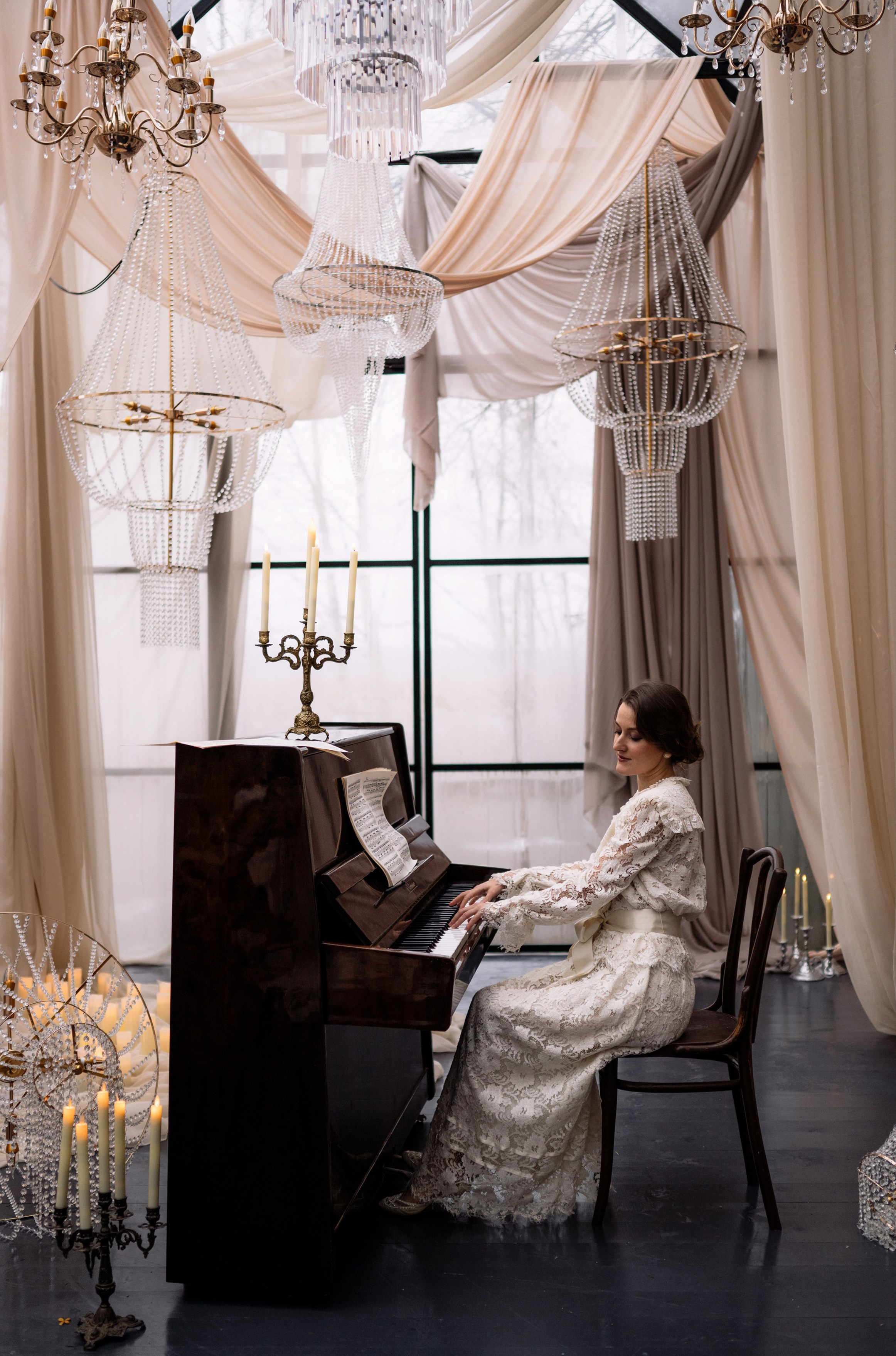 Съёмка для пианистки. Фотограф в Москве Алёна Степутенко