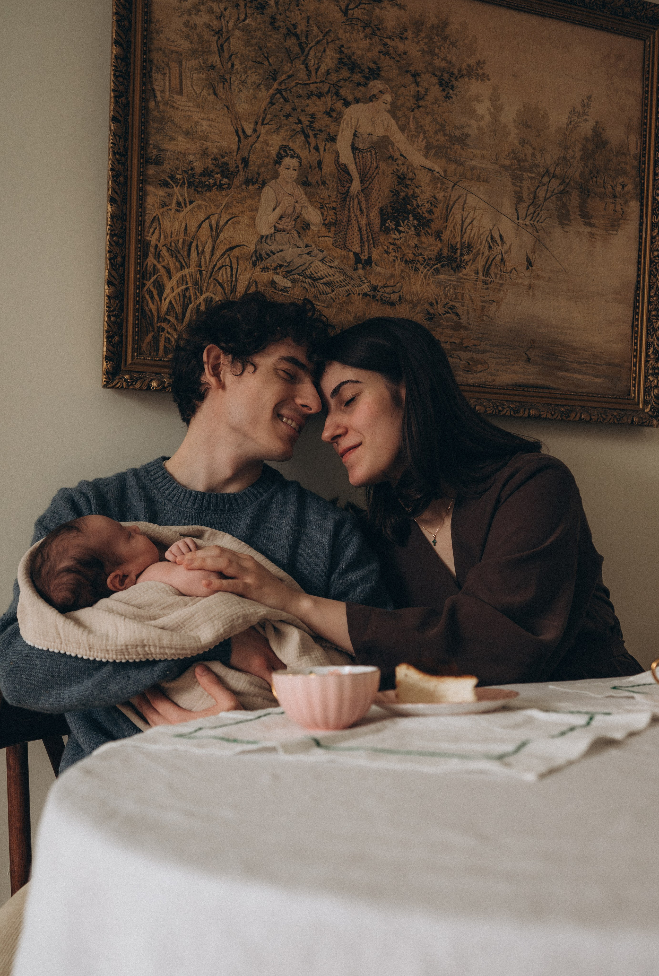 Иван, Таня и малышка. Семейный фотограф Юлия Власова