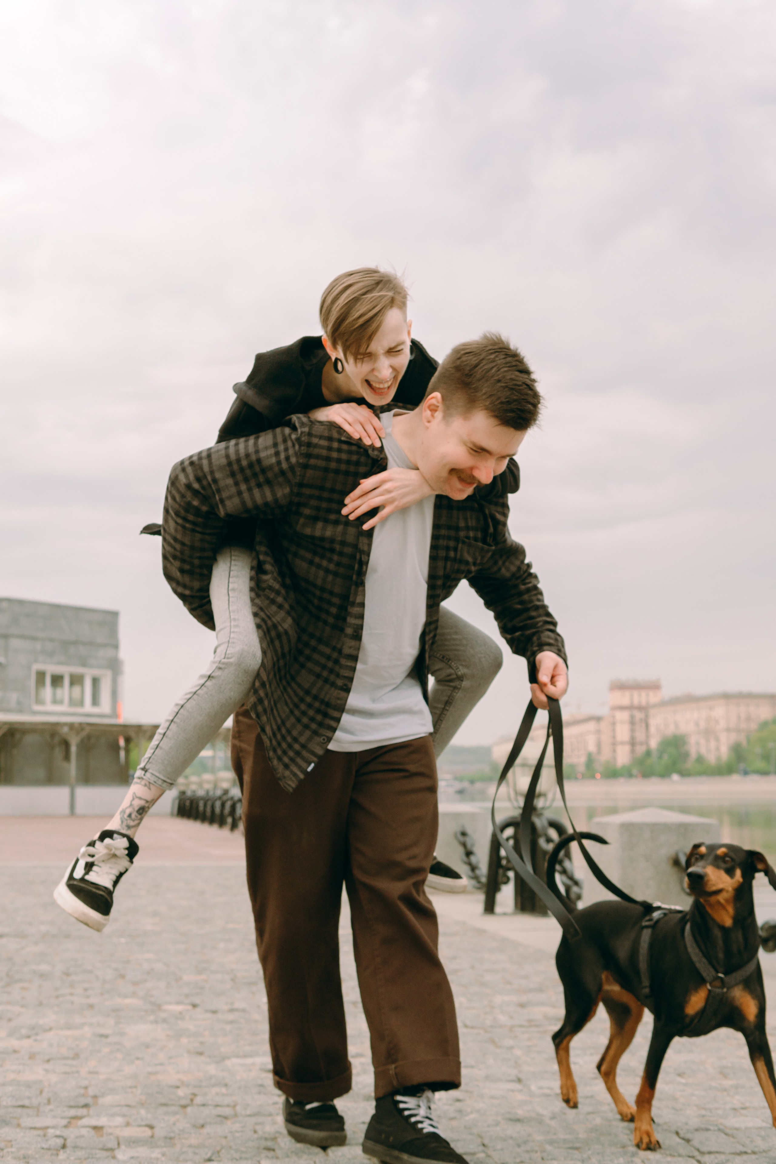 Кира, Максим и Аскара. Фотограф-анималист Ксения Воробьева, Москва