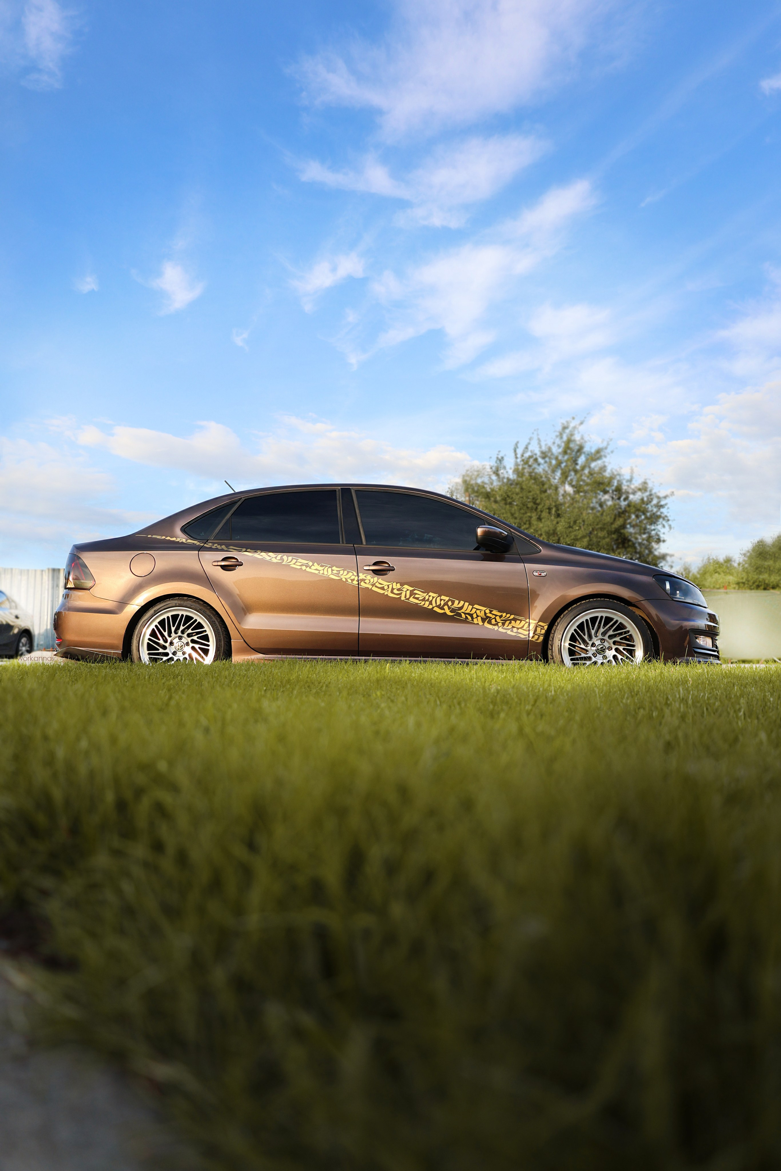 VW Polo — Chocolate. Фотограф Анна Гаврилова