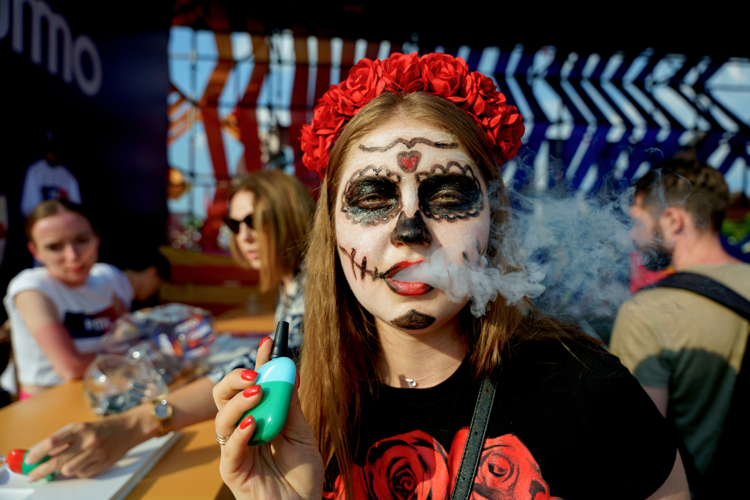 Репортажный фотограф на фестиваль Jonh Caliano и Vape Club Show. Репортажный фотограф Москва Сергей Дружинин