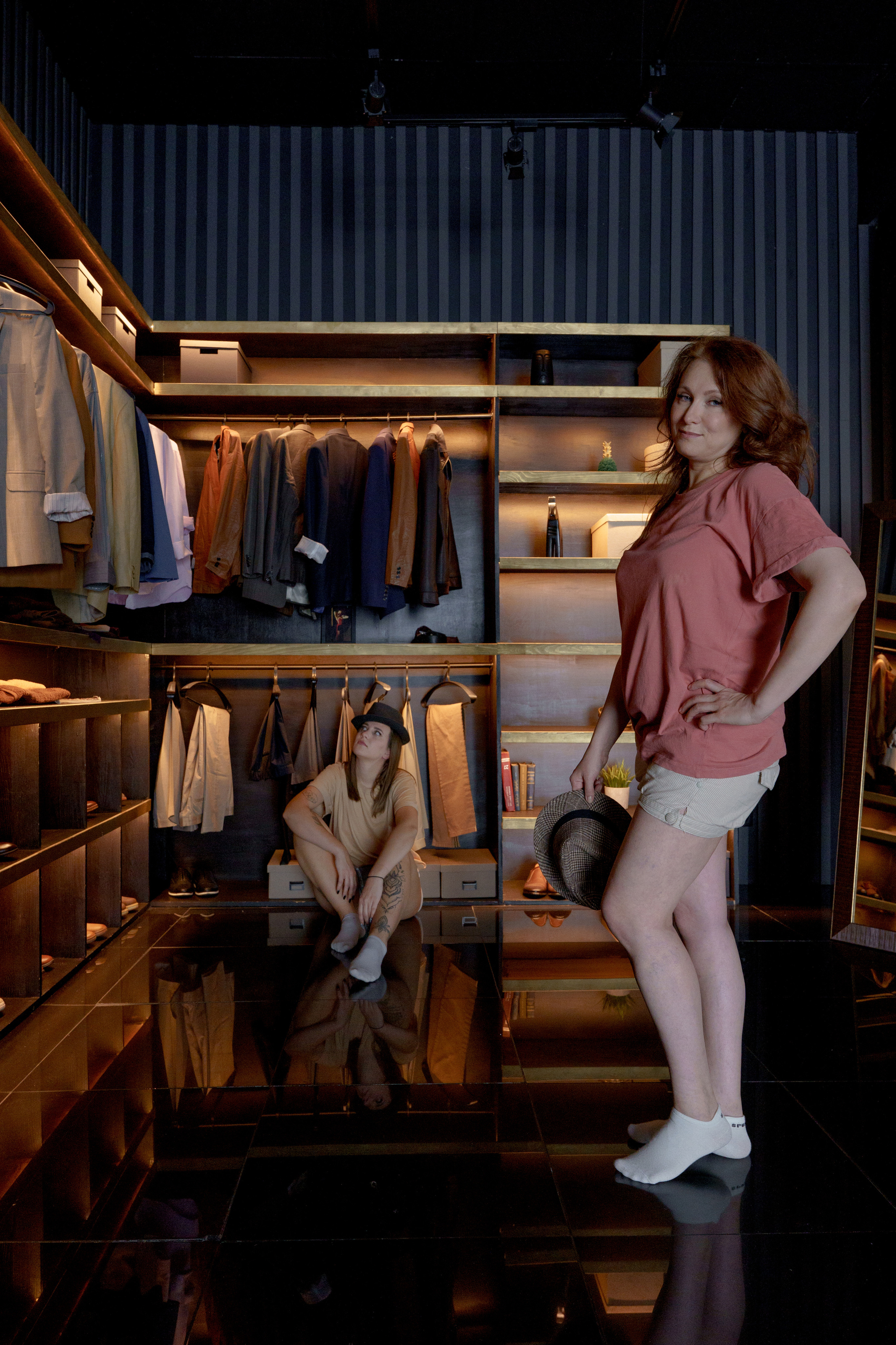 Фотосессия взрослой дочери с мамой в Москве. Репортажный фотограф Москва Сергей Дружинин