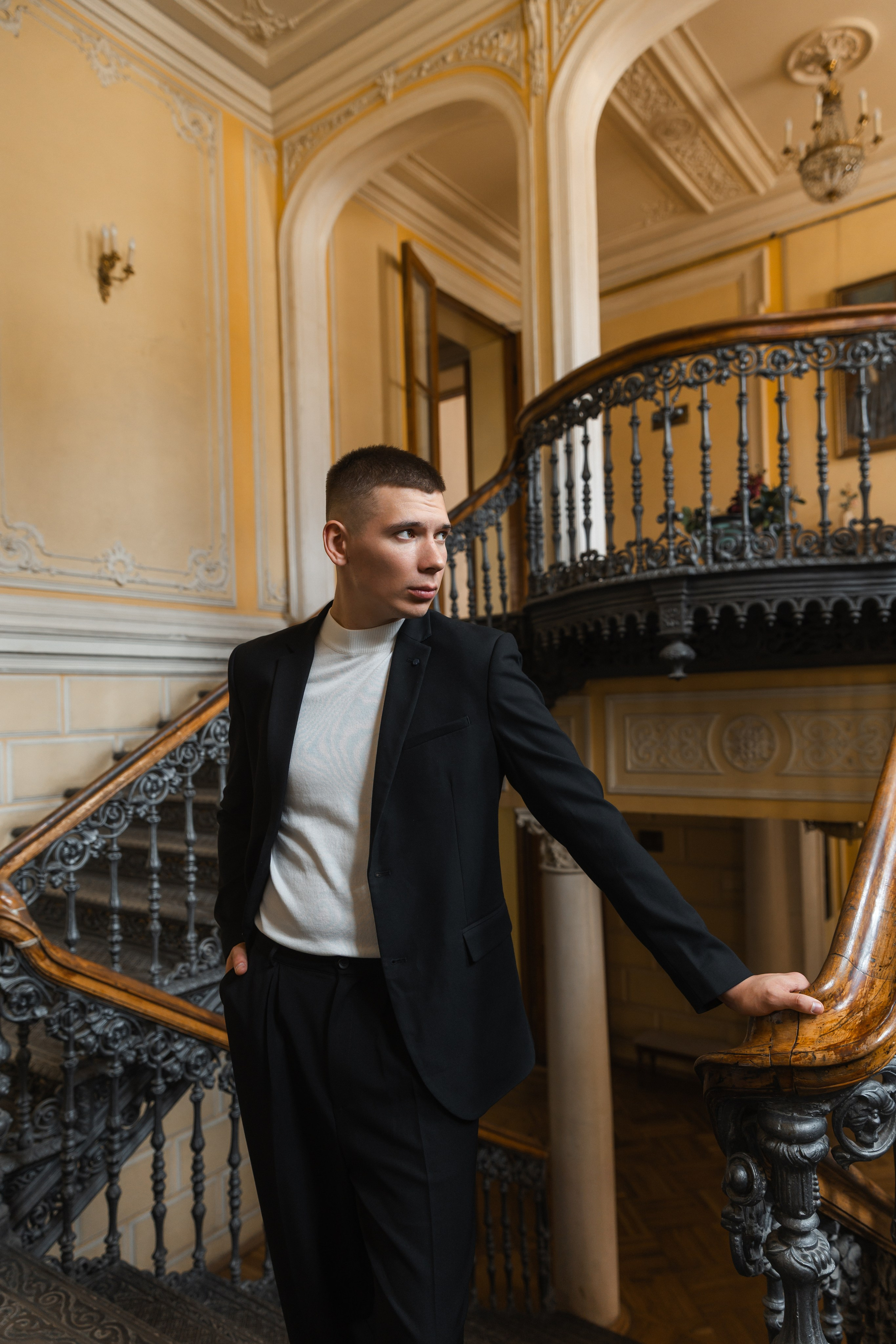 Даниил и Анастасия. Свадебная фотосессия в Библиотеке-читальне им. А. С. Пушкина. Фотограф и видеограф Анна Домашенко