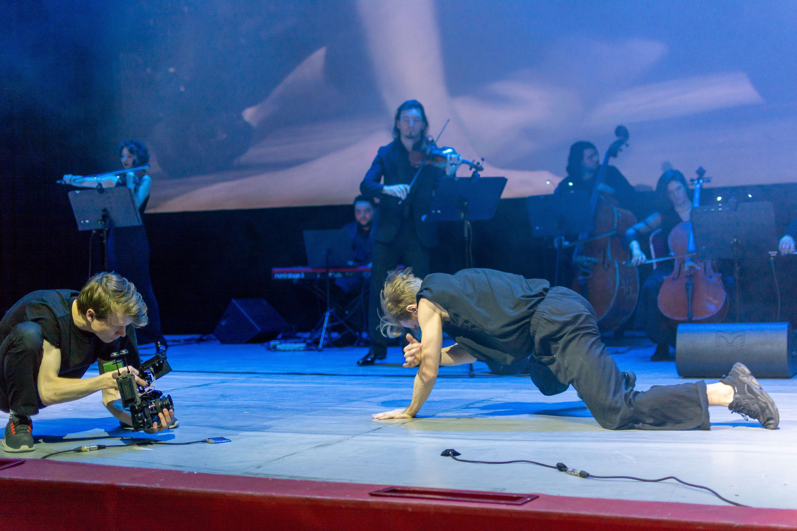 Концерт оркестра Cinematica. Репортажный фотограф в Новосибирске