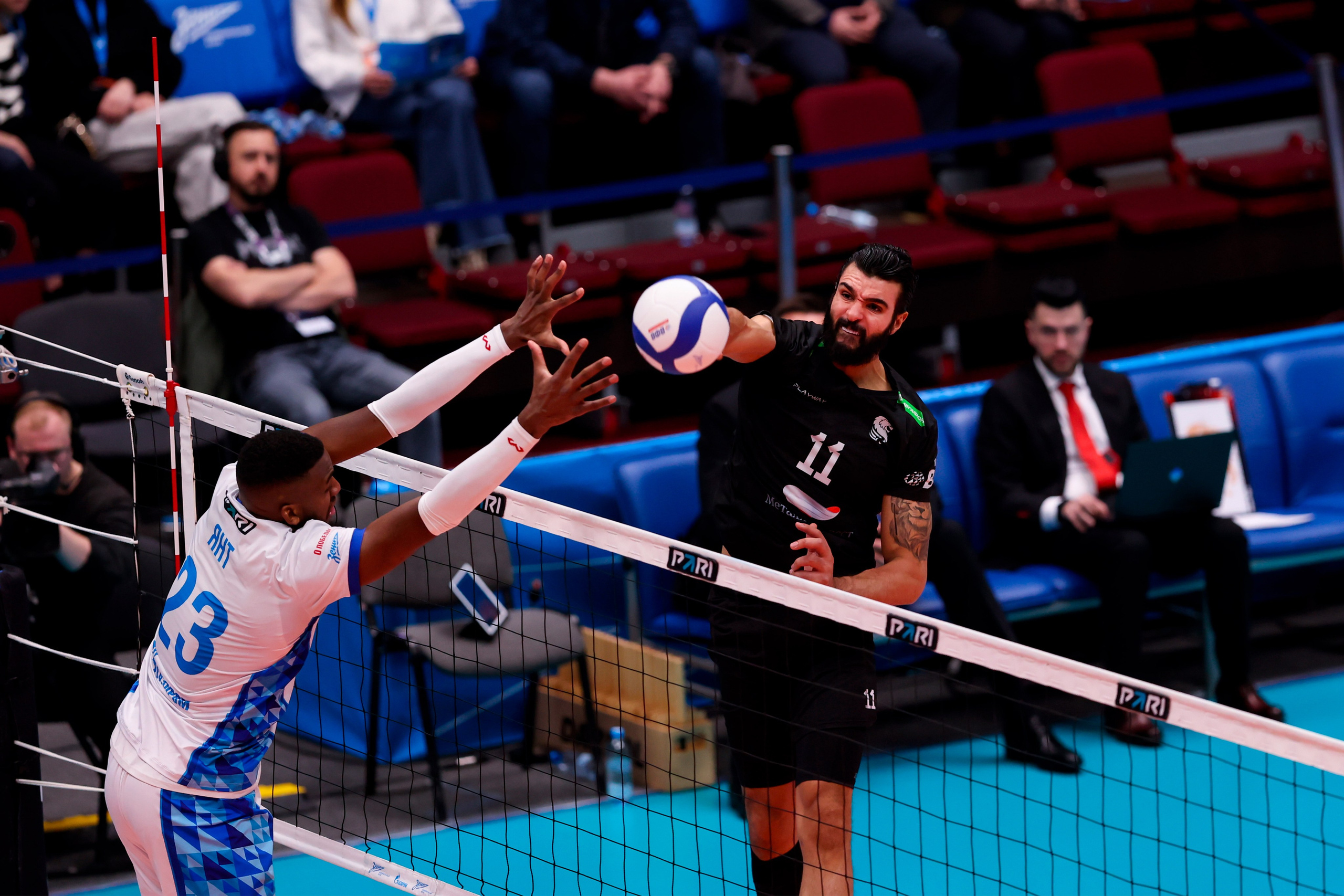 ВК Зенит — ВК Белогорье 08.04.2025. Спортивный и репортажный фотограф Антон Тереханов