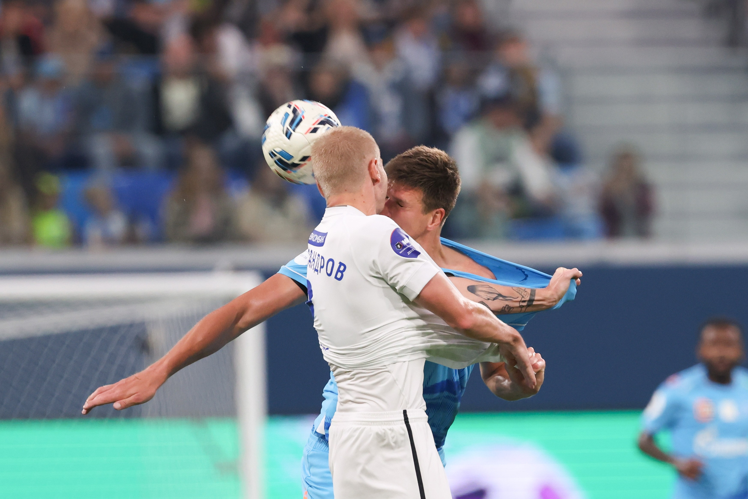 ФК «Зенит» — ФК «Пари НН» 30.08.2025. Спортивный и репортажный фотограф Антон Тереханов