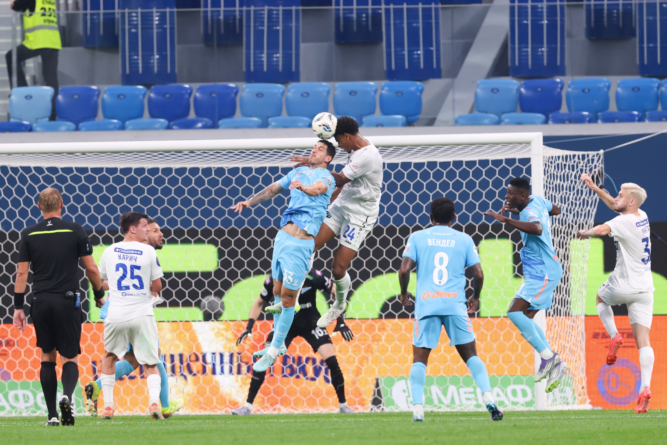 ФК «Зенит» — ФК «Пари НН» 30.08.2025. Спортивный и репортажный фотограф Антон Тереханов