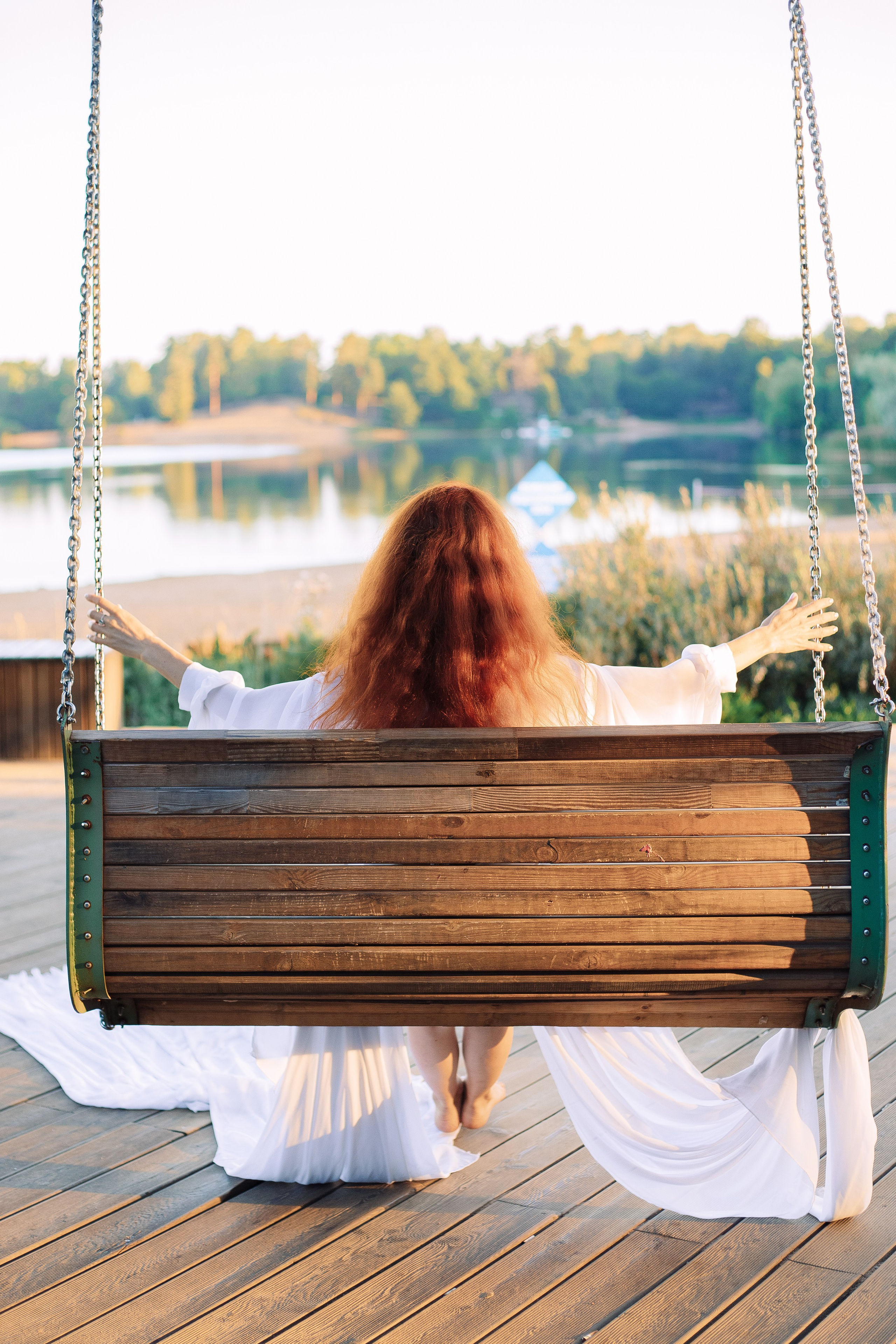 Женская фотосессия на пляже в Санкт-Петербурге. Фотограф в Санкт-Петербурге, Анна Скворцова