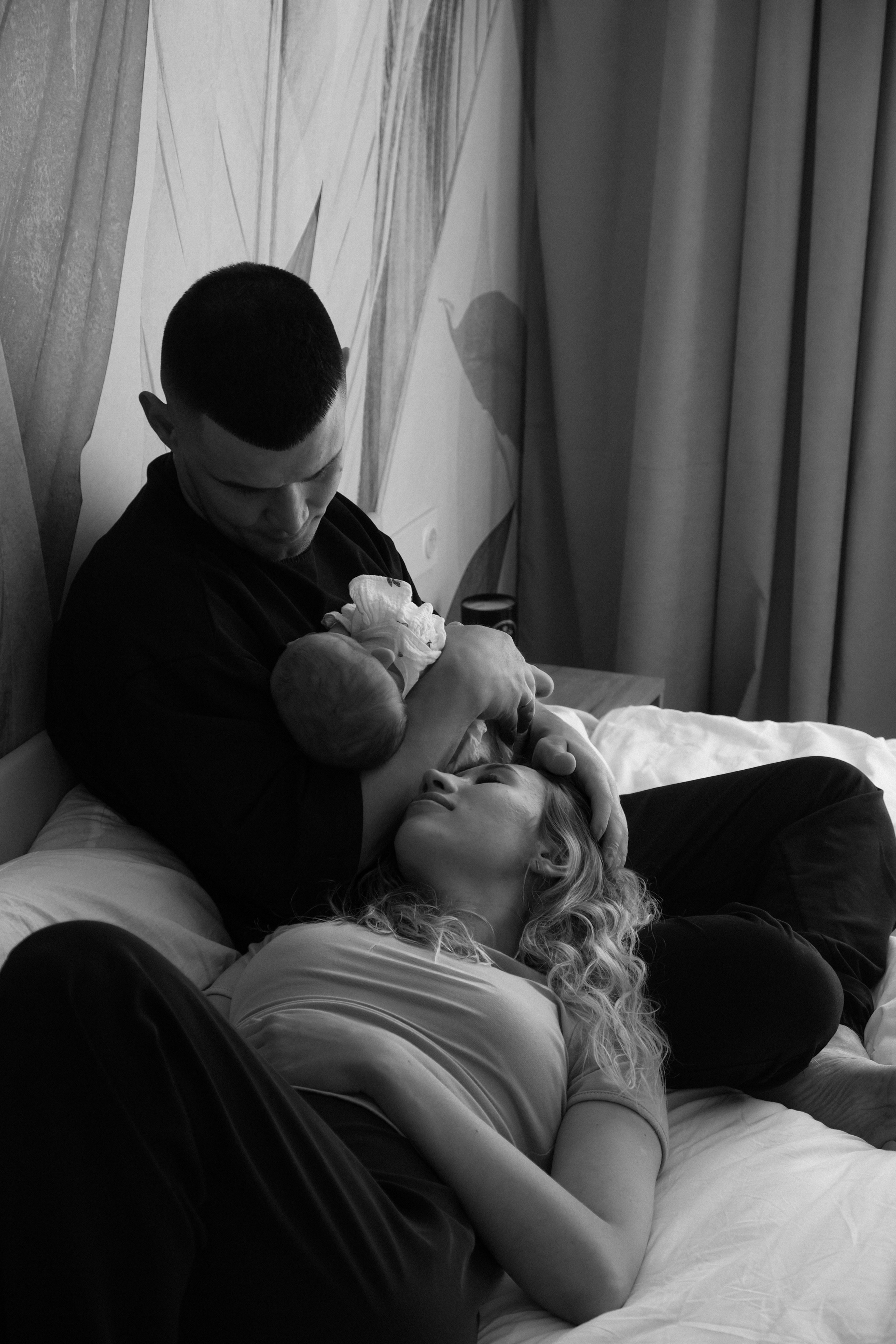 Домашняя с малышом. Фотограф на камеру и мобильная съемка в Казани Лидия