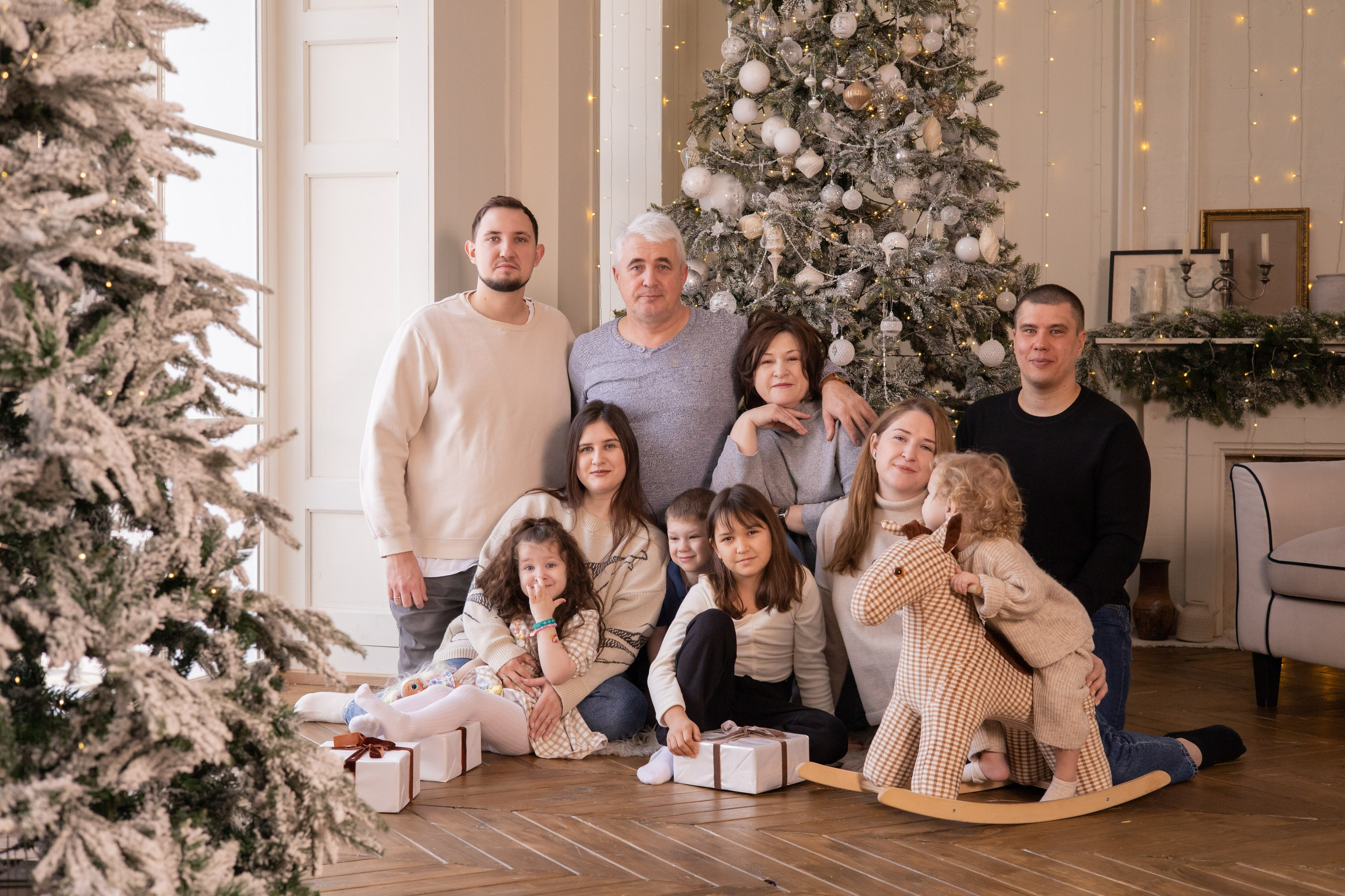 Студийная съёмка. Семейный фотограф Киргинцева Анастасия Тюмень