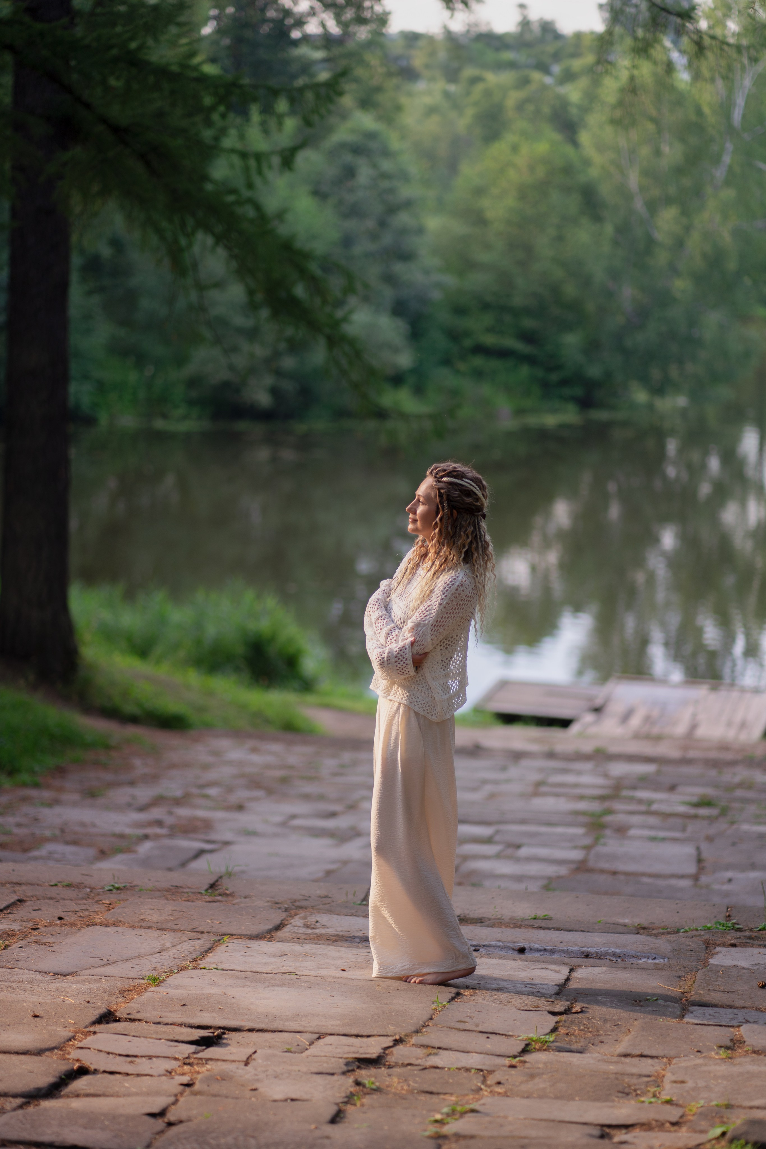 Анна —лесная нимфа. Фотограф Светлана Белоусова