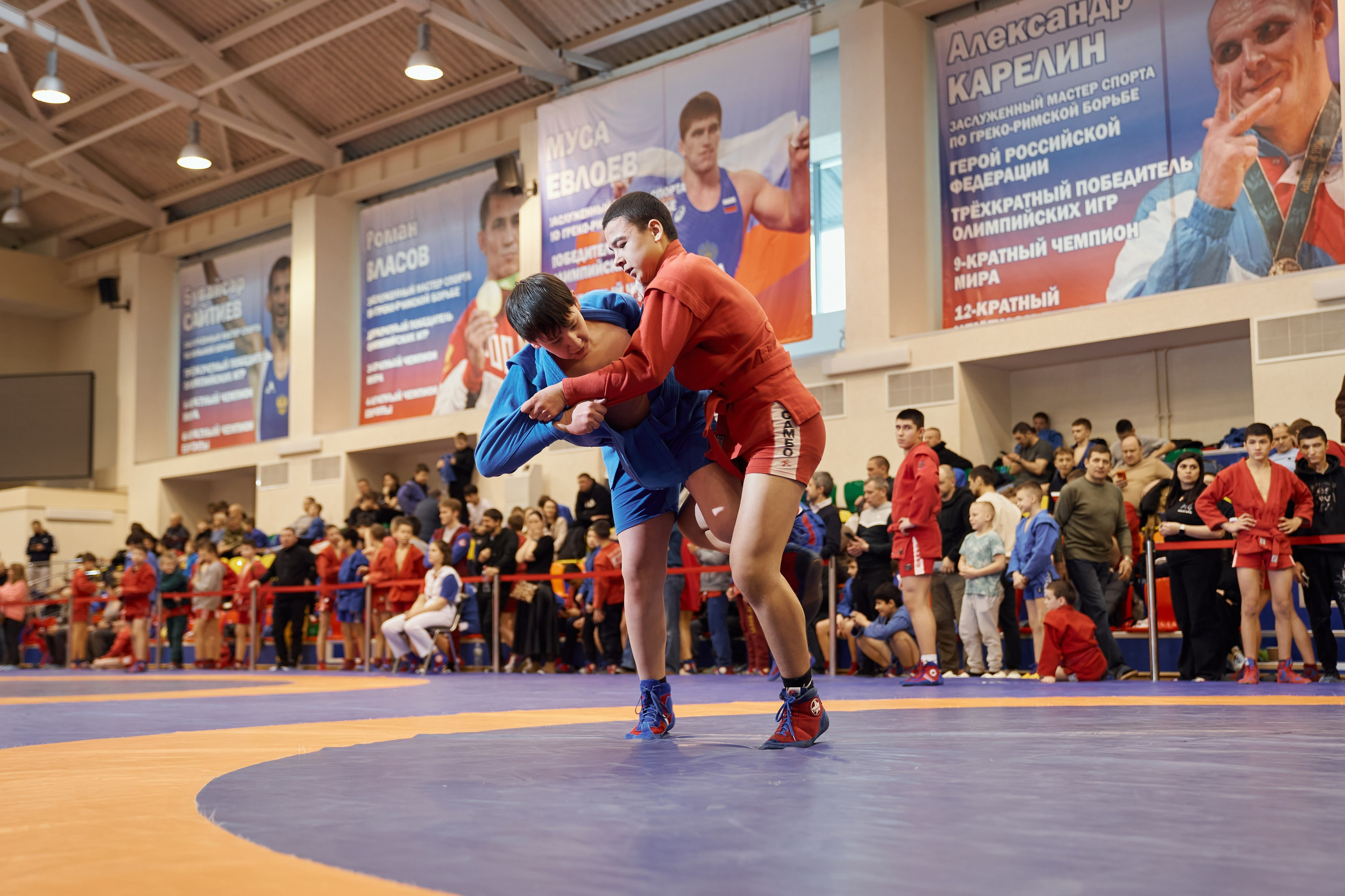 Чемпионат по самбо в Мытищах среди юношей — 2025 год