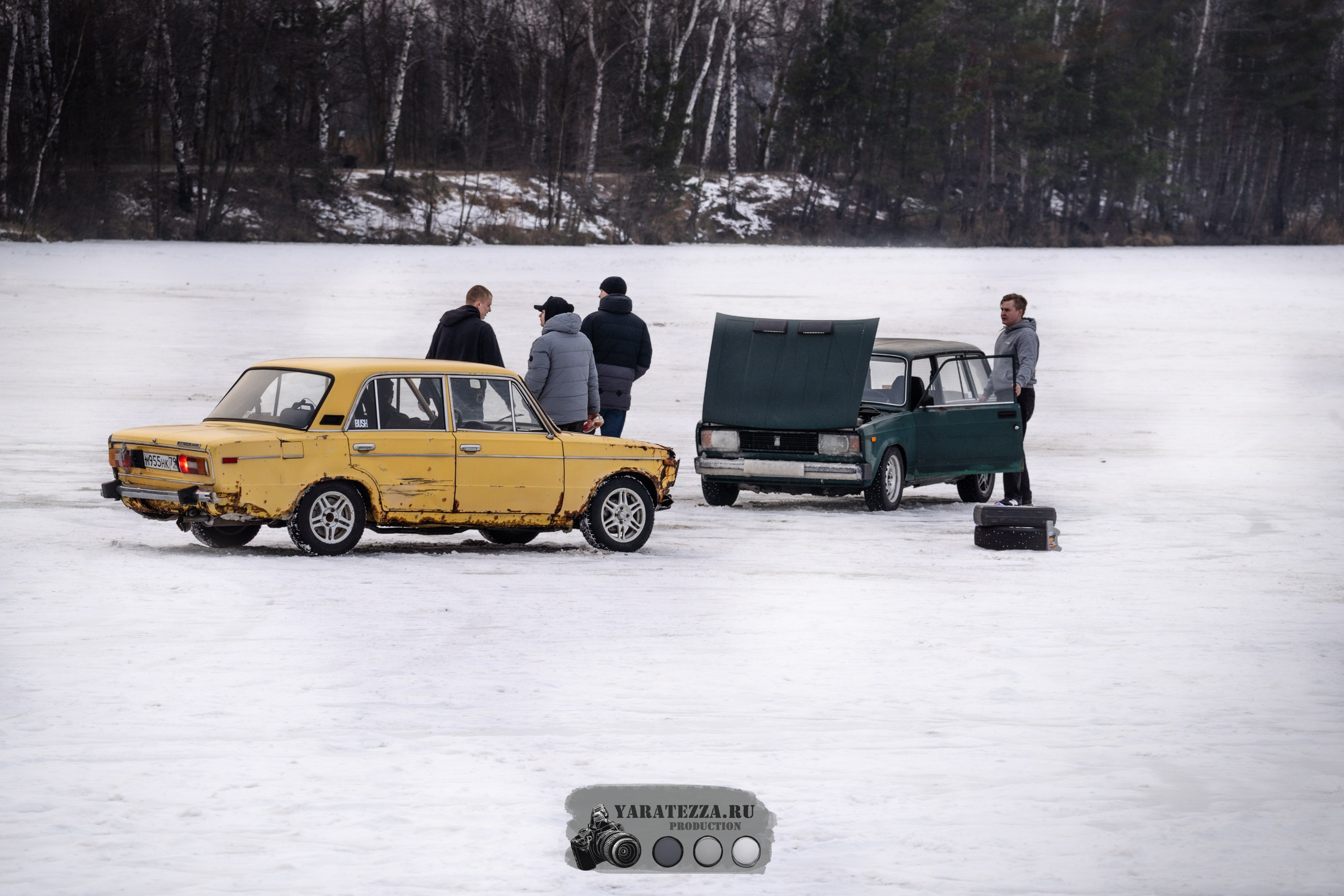 Тренировочный день на ледовой трассе. Yaratezza production