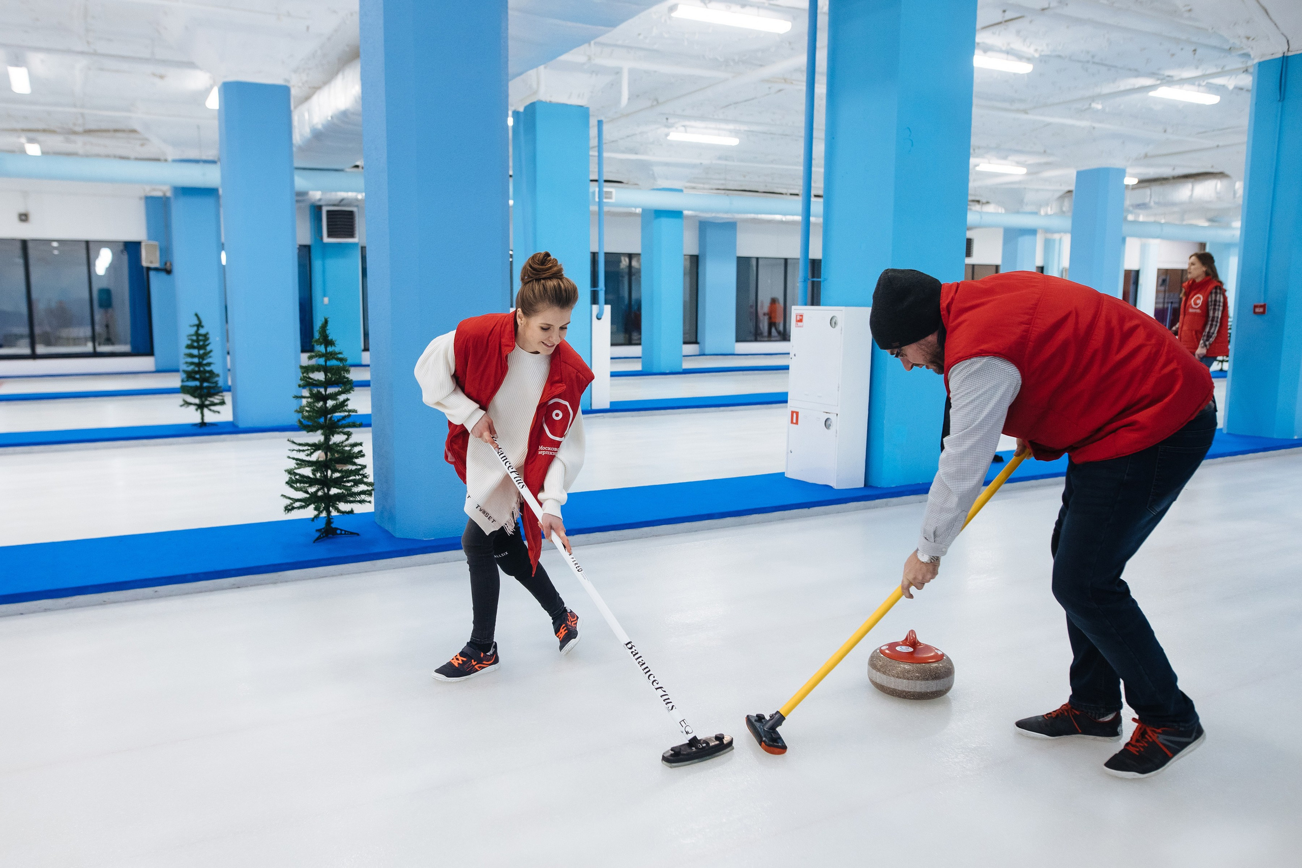 Корпоратив в кёрлинге. Свадебный и семейный фотограф Екатерина Иванова