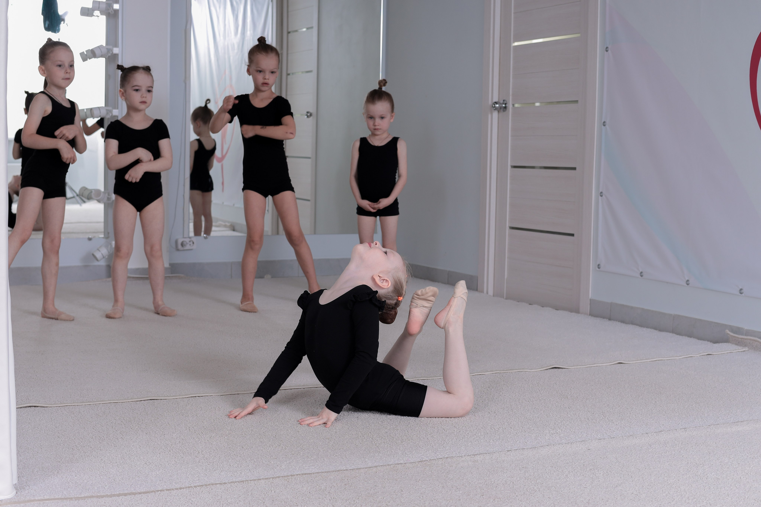 Открытый урок гимнастика. Фотограф Надршина Лилия