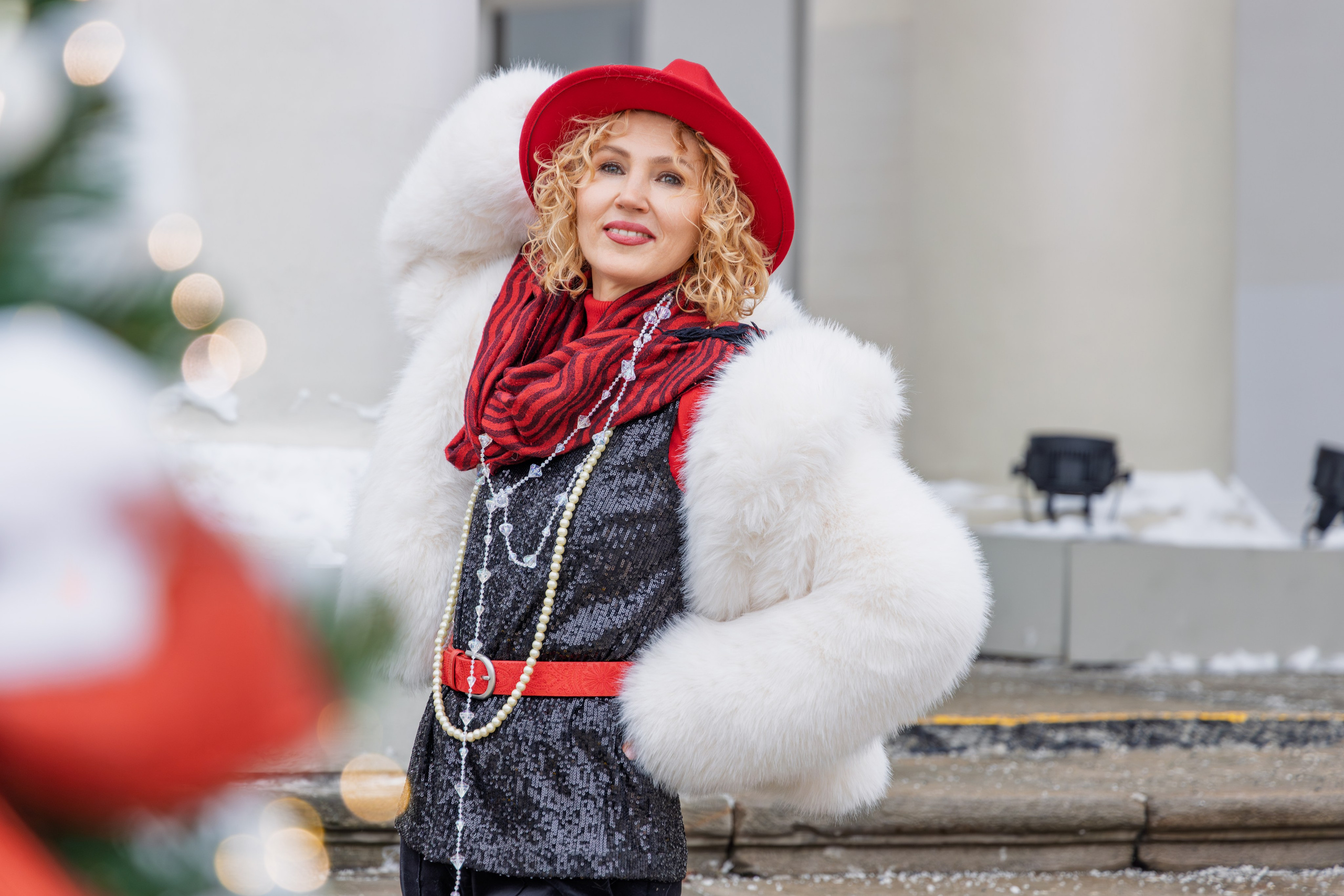 Новогодняя прогулка для Оксаны январь 2026. Репортажный, семейный и студийный фотограф в Москве Демин Алексей