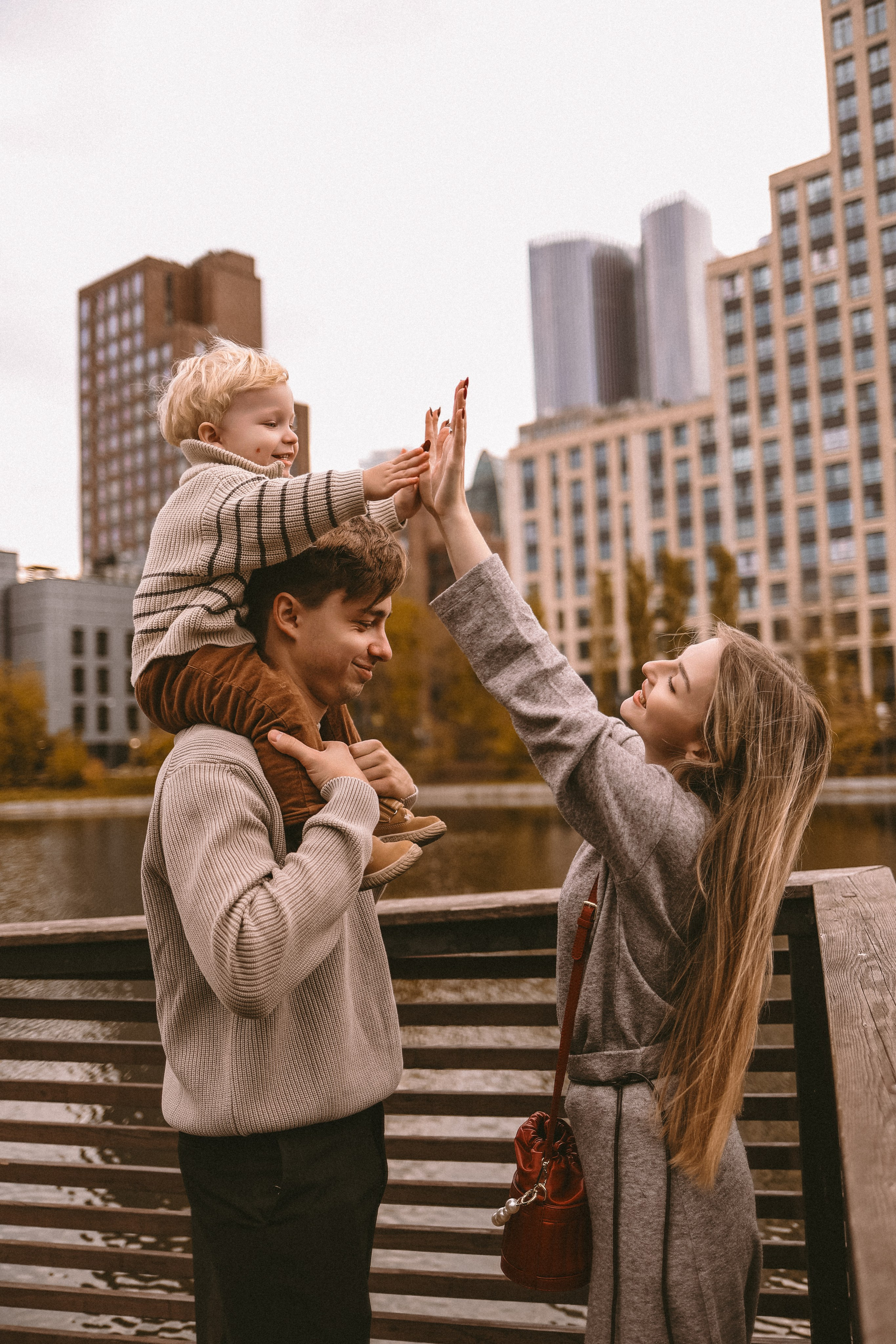 Костя Настя и Марк. Семейный и детский фотограф в Москве Кузьмина Мария