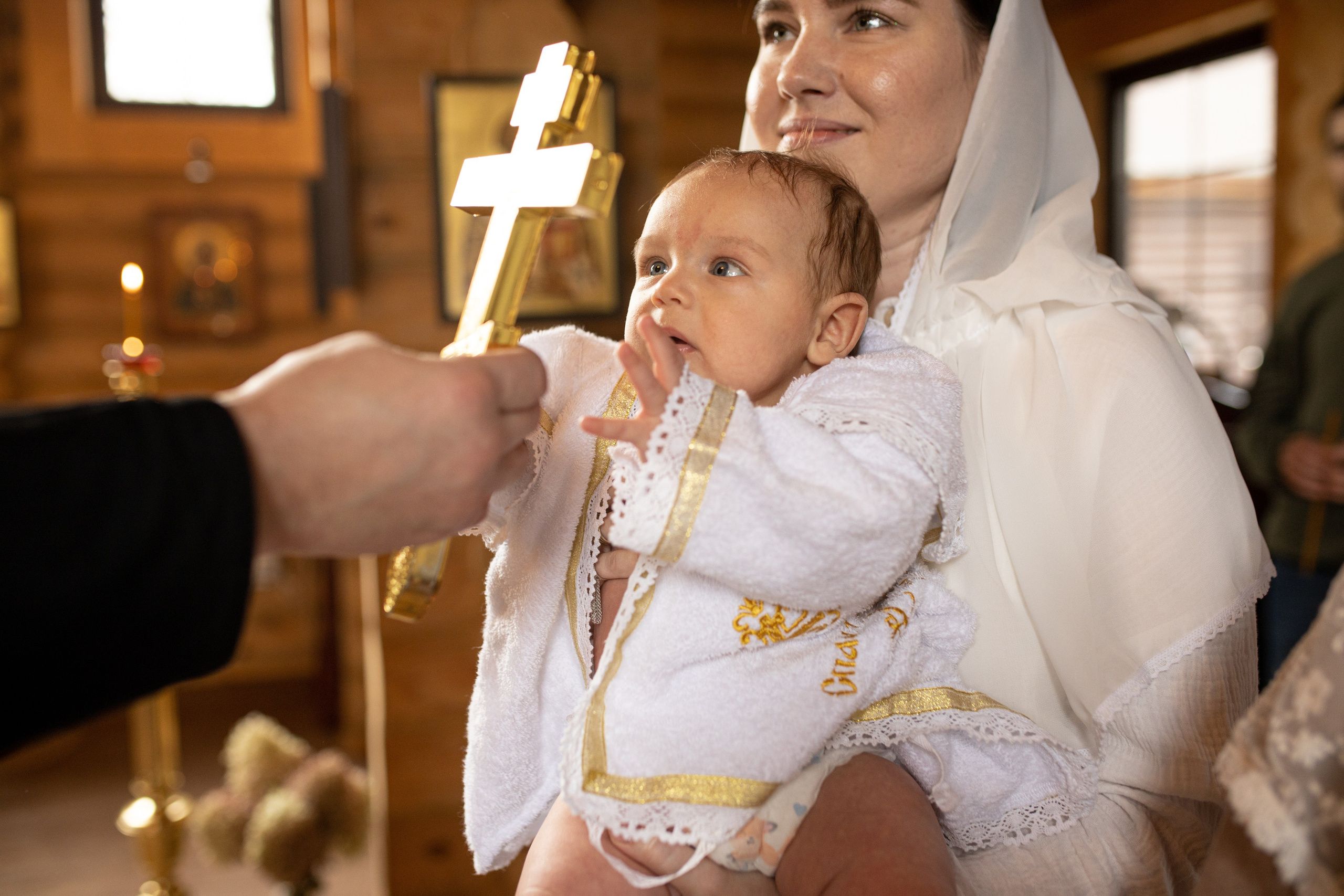 Таинство крещения Марка. Фотограф в Железнодорожном и Балашихе