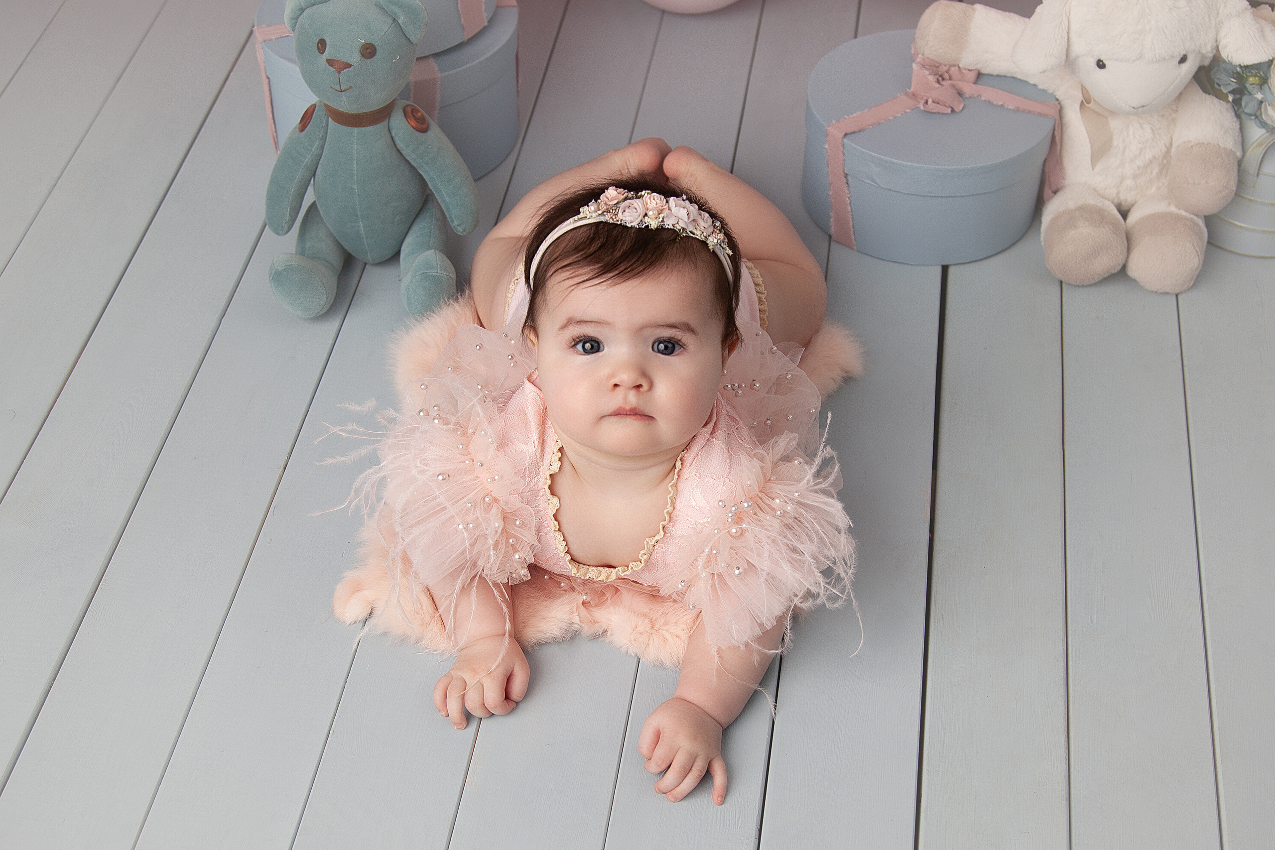 Малыши от 6 месяцев до 1 года. Детский фотограф в Хабаровске Антипова Марина