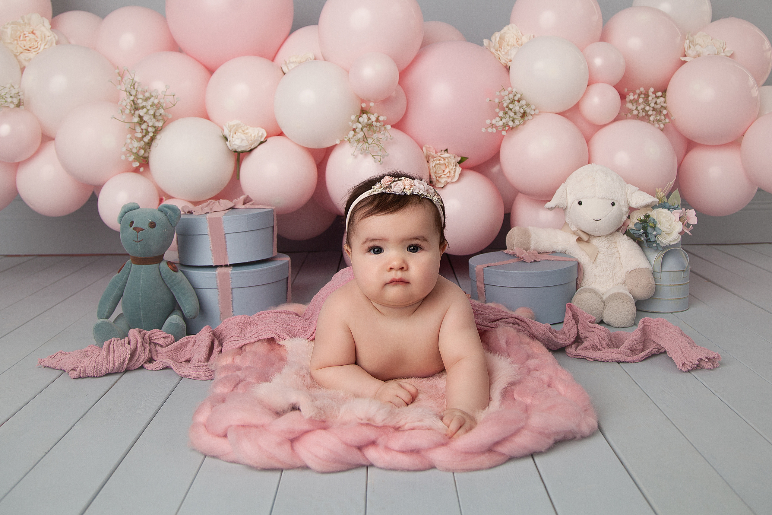 Малыши от 6 месяцев до 1 года. Детский фотограф в Хабаровске Антипова Марина