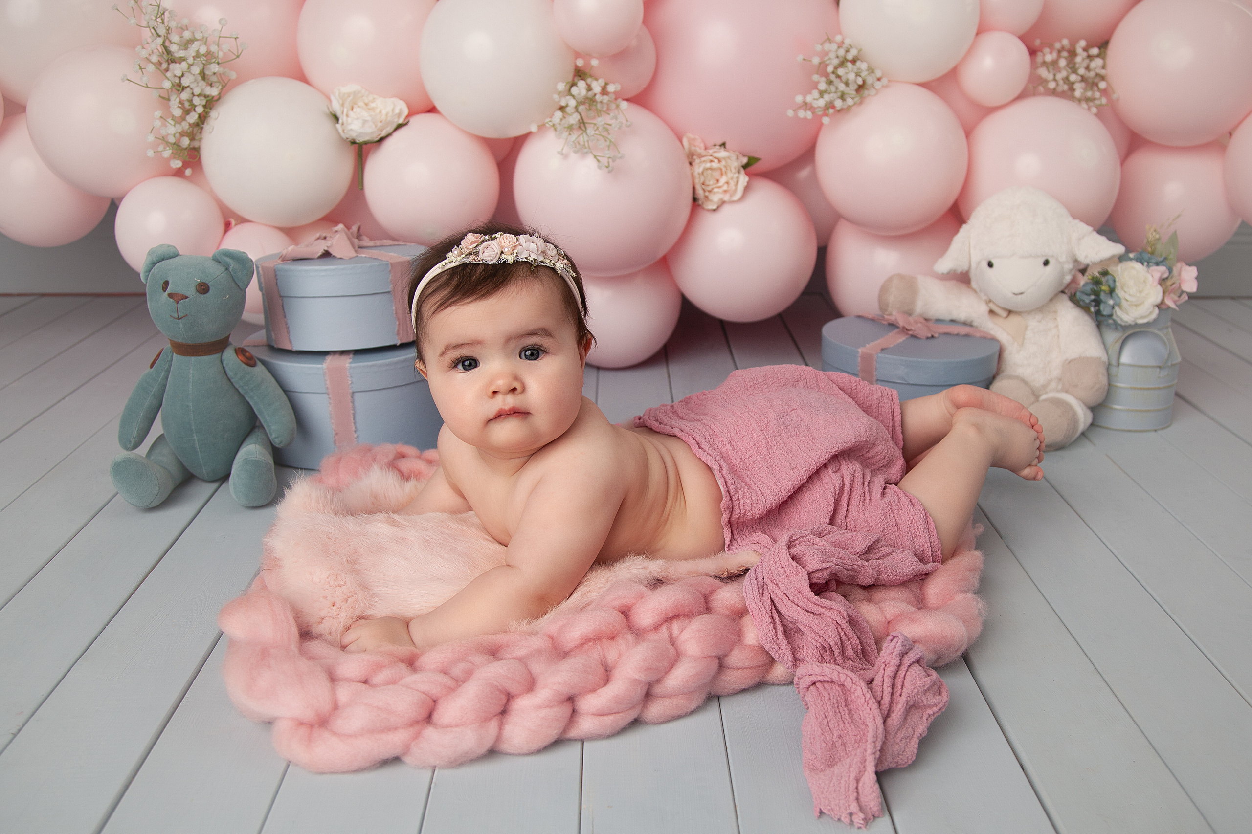 Малыши от 6 месяцев до 1 года. Детский фотограф в Хабаровске Антипова Марина