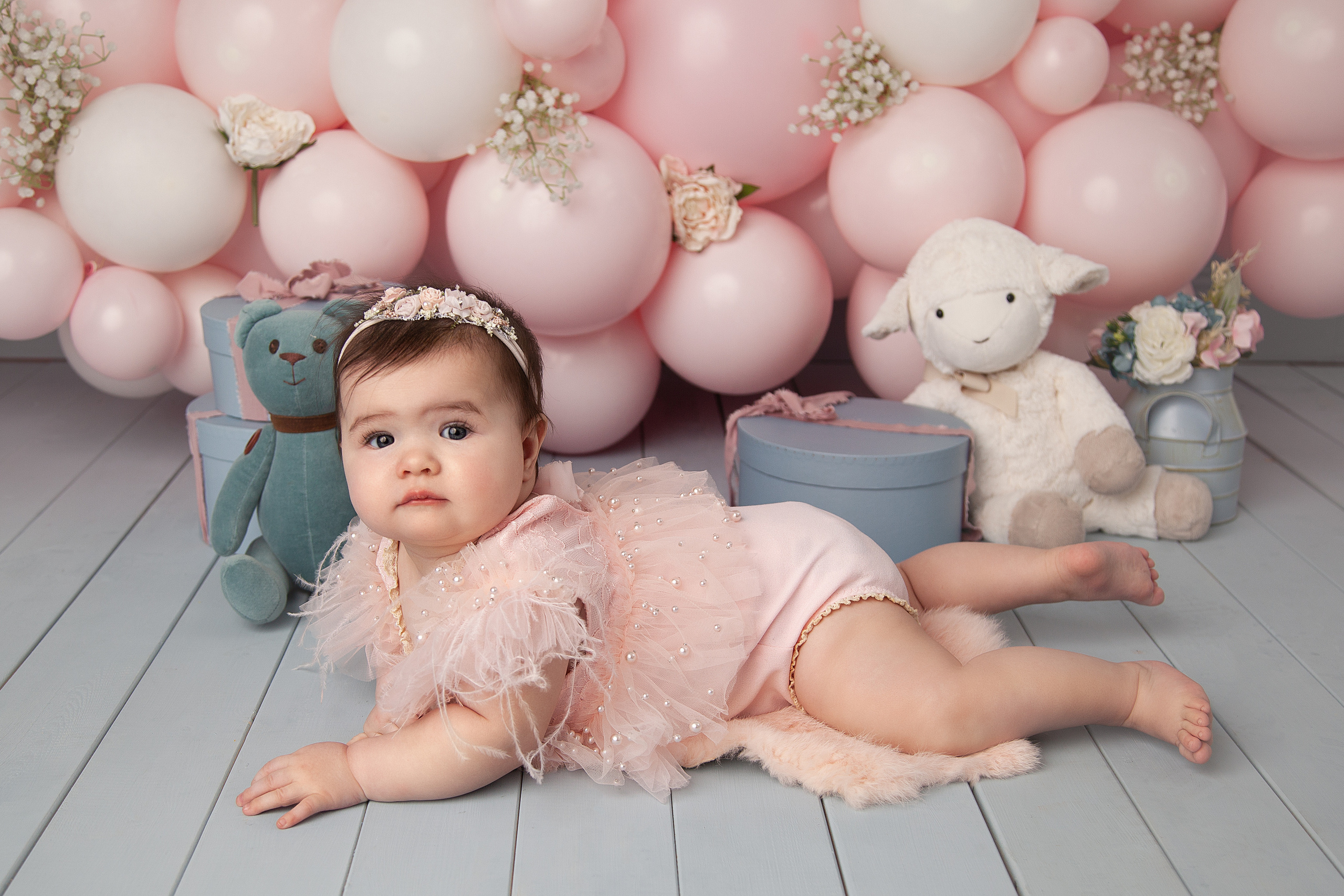 Малыши от 6 месяцев до 1 года. Детский фотограф в Хабаровске Антипова Марина