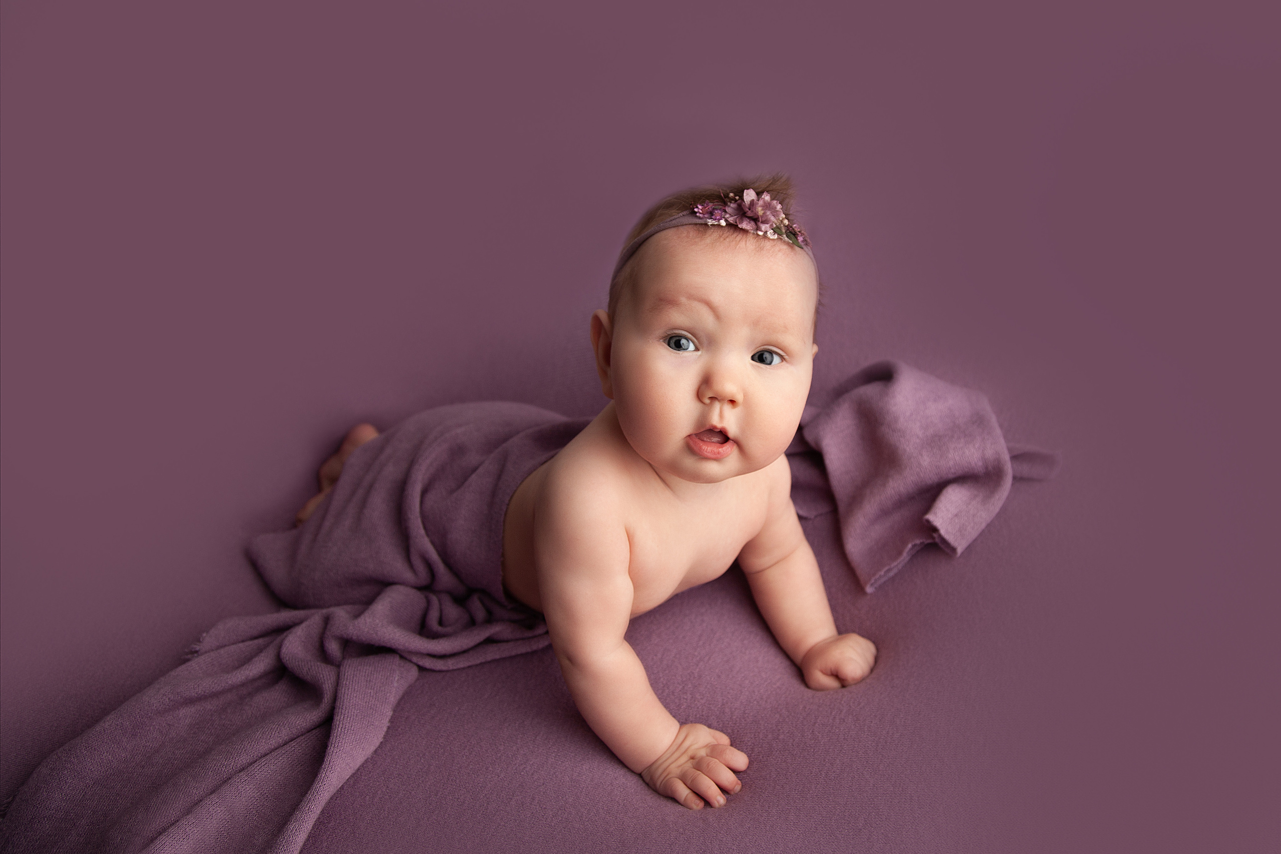 Малыши от 3 до 6 месяцев. Детский фотограф в Хабаровске Антипова Марина