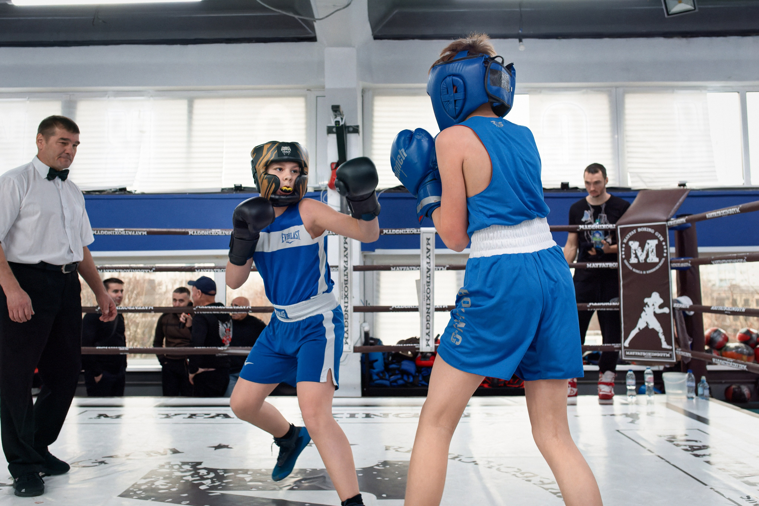 «Открытый ринг» в школе бокса Сергея Майфата. Зеленоград, 12.11.2023 г. Фотограф Никифоров-Гордеев Сергей. Москва и МО