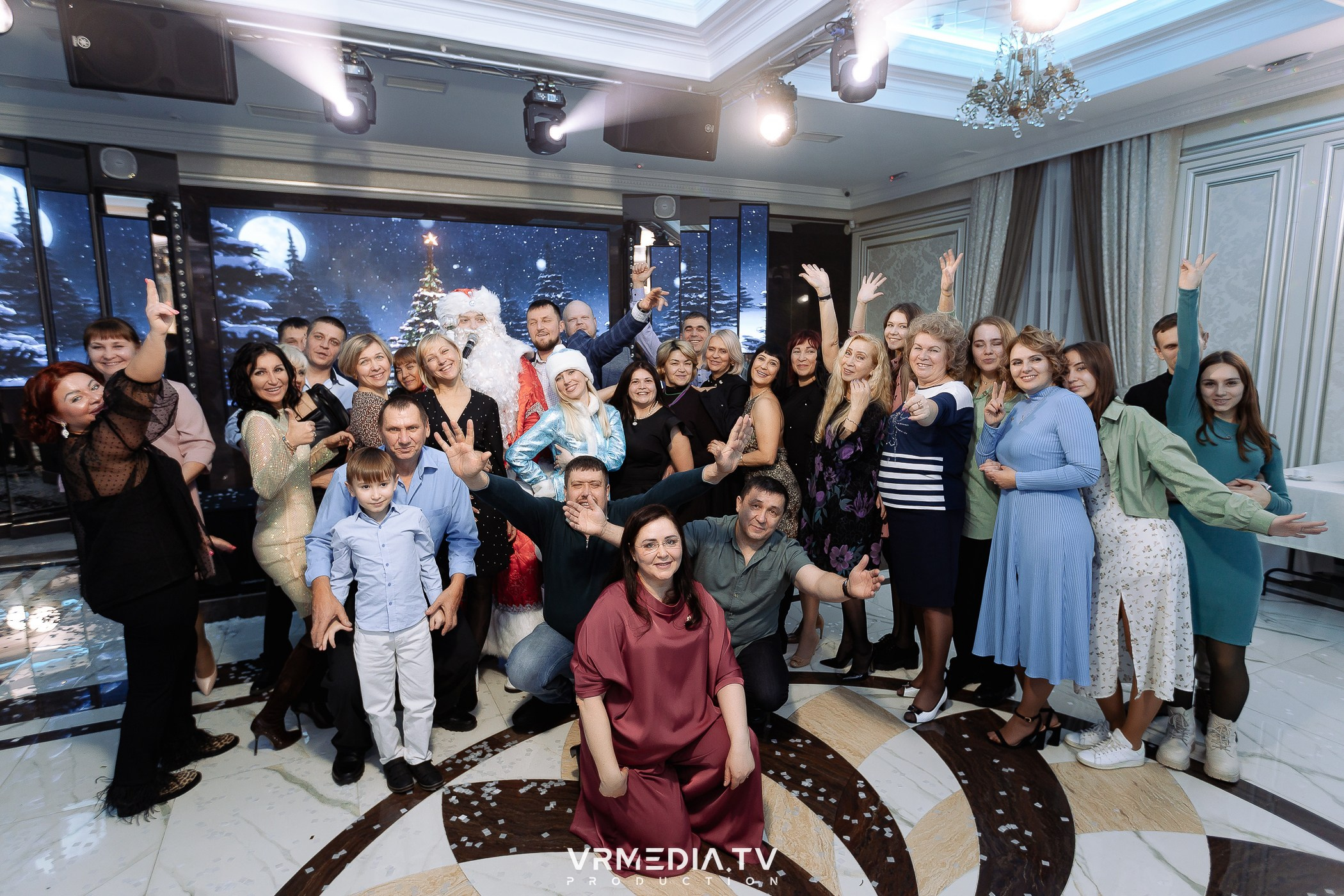 Новогодний вечер в ресторане «Лазурный Берег»
