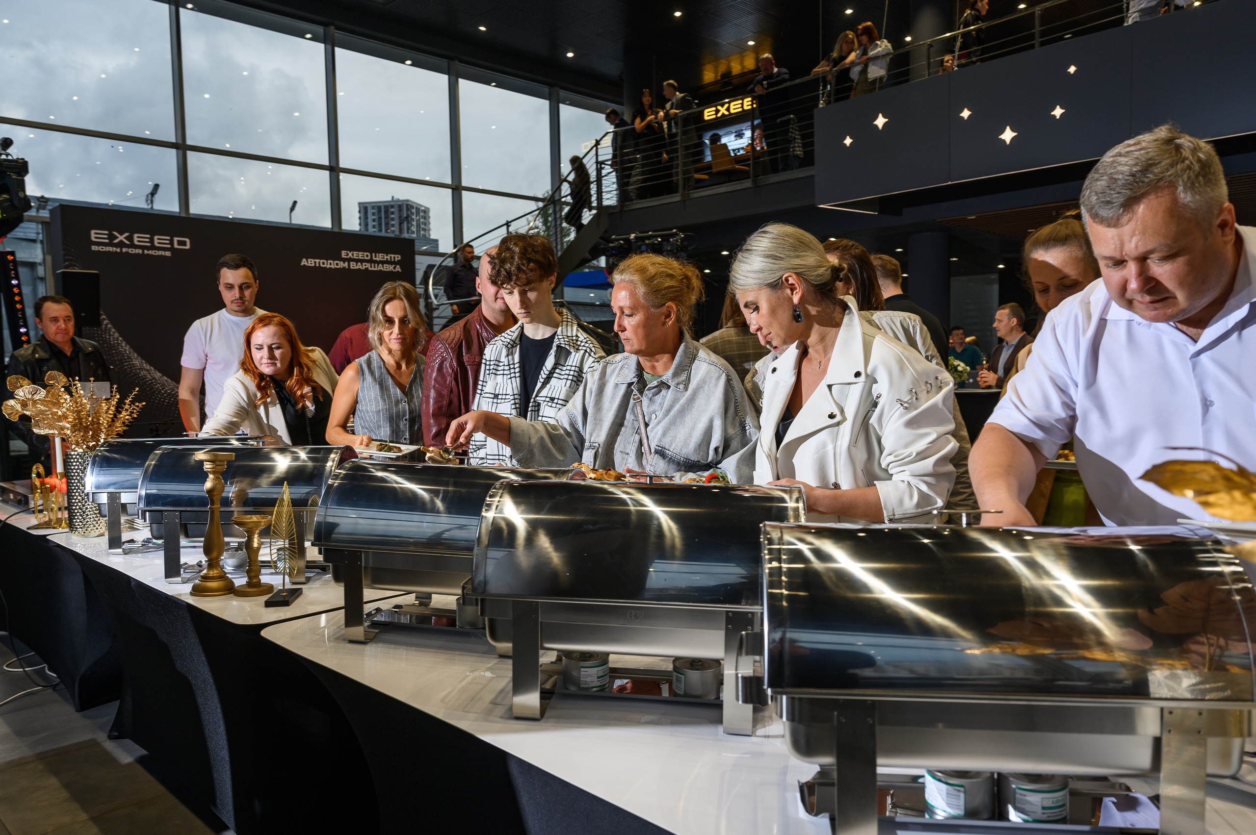 Открытие автосалона EXEED. Свадебный фотограф Москва Юрий Кульман