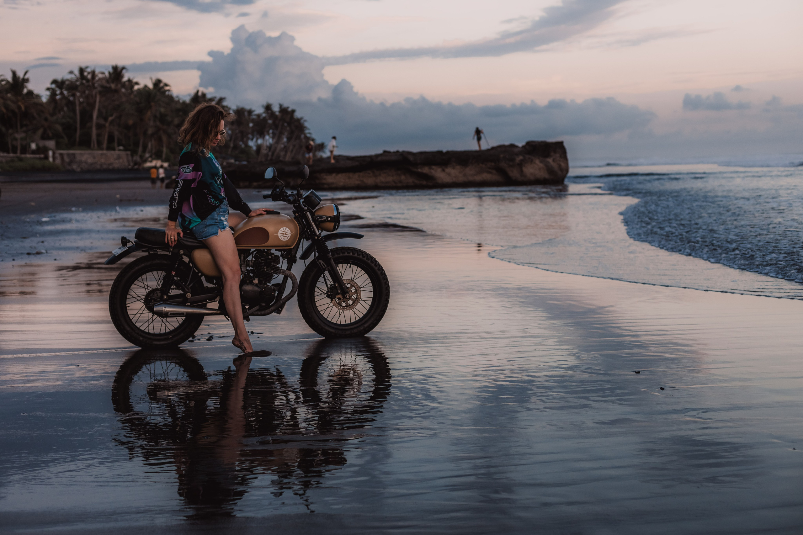 Moto babe. Mariam Bagdasaryan