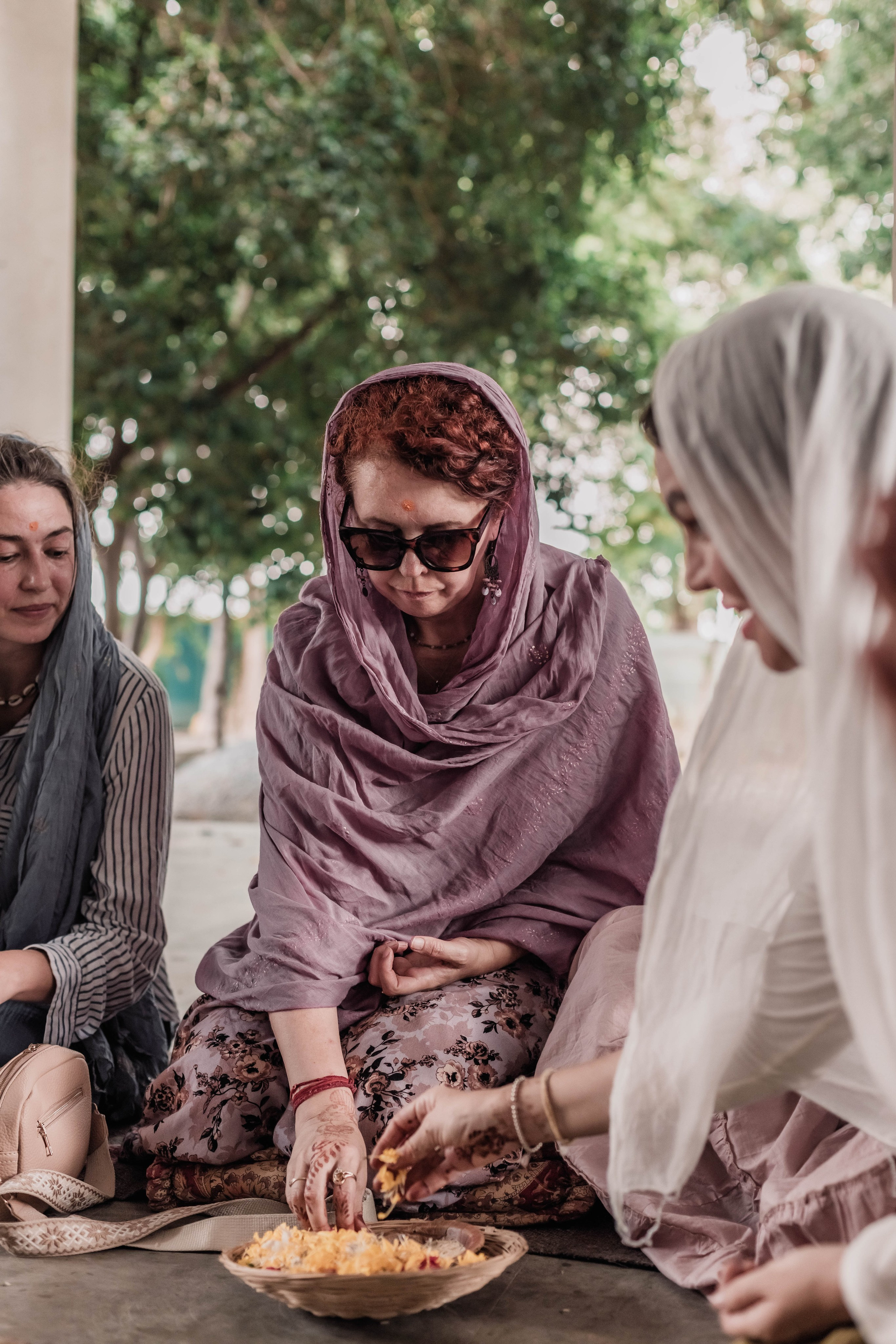 Pitri Paksha yagyas & poojas Devraha Baba ji ashram. Mariam Bagdasaryan