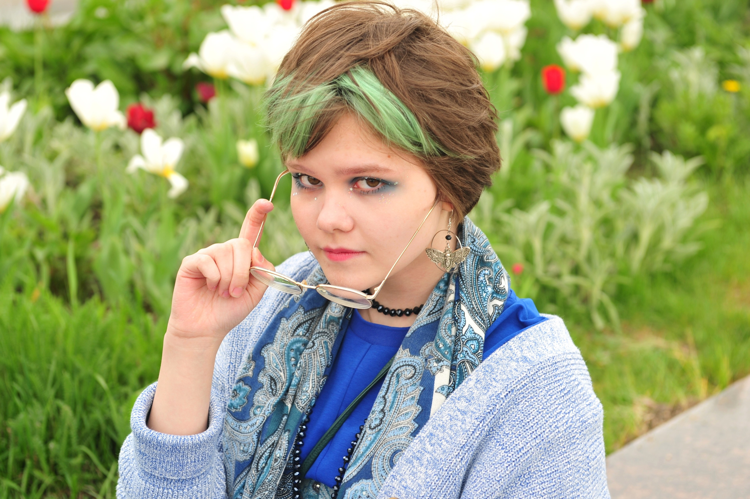 Последний Звонок на Поклонной Горе (уличная фотосессия 9-классников). Свадебный и семейный фотограф в Москве Ирина Гончарова