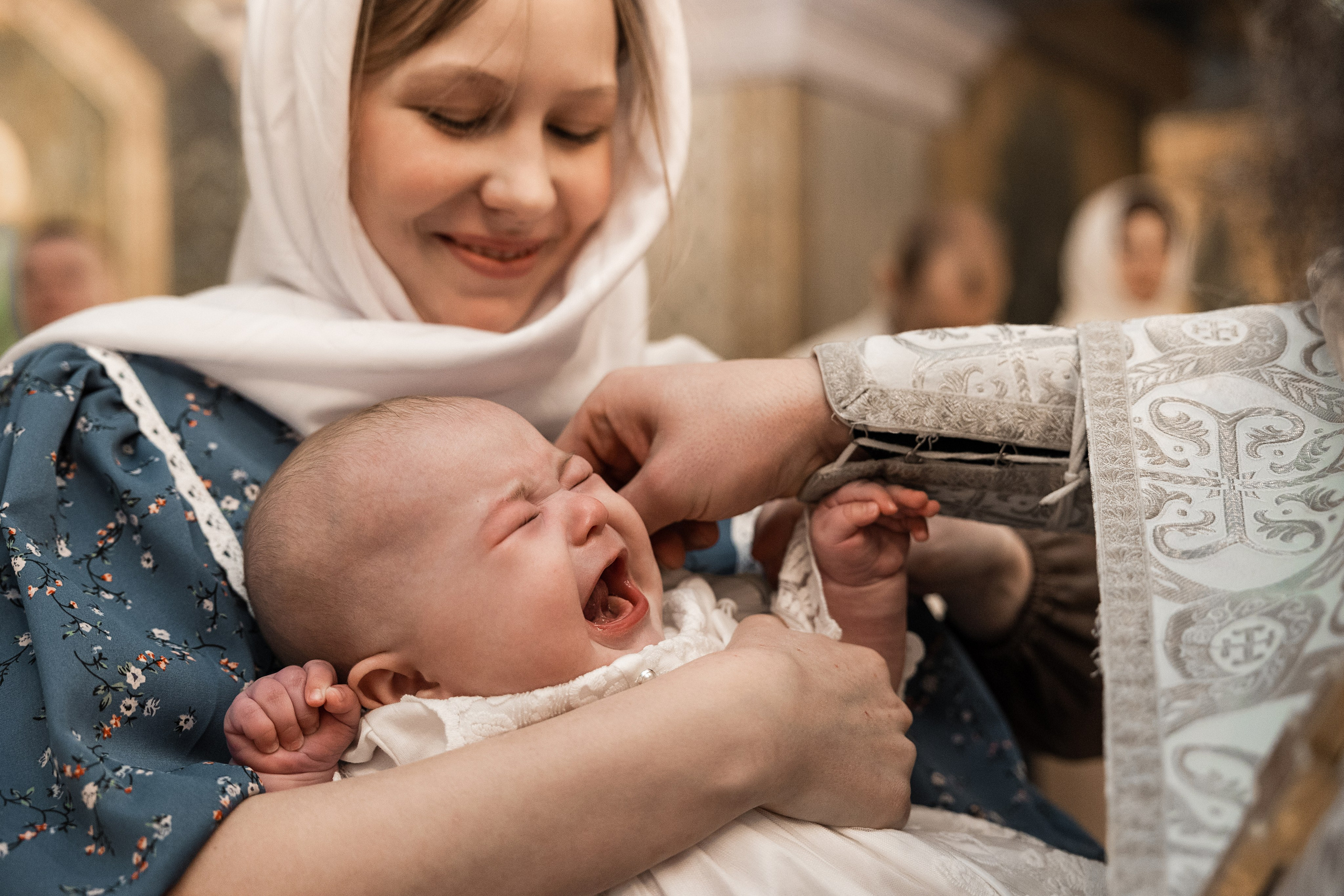 Крещение Евы. Фотограф Крещение, Выписка москва