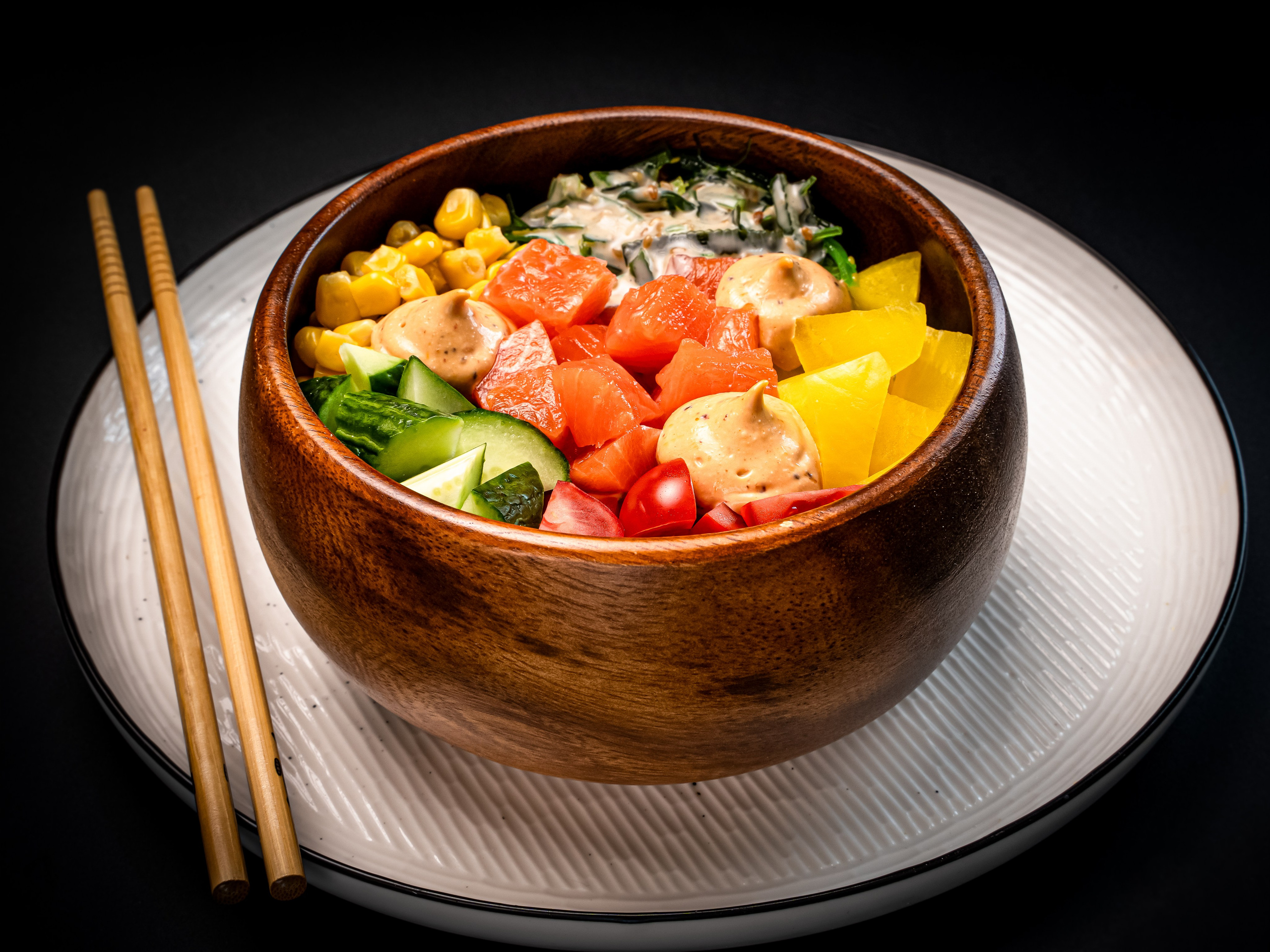 Фотосъемка тарелки с едой для меню ресторана в Воронеже