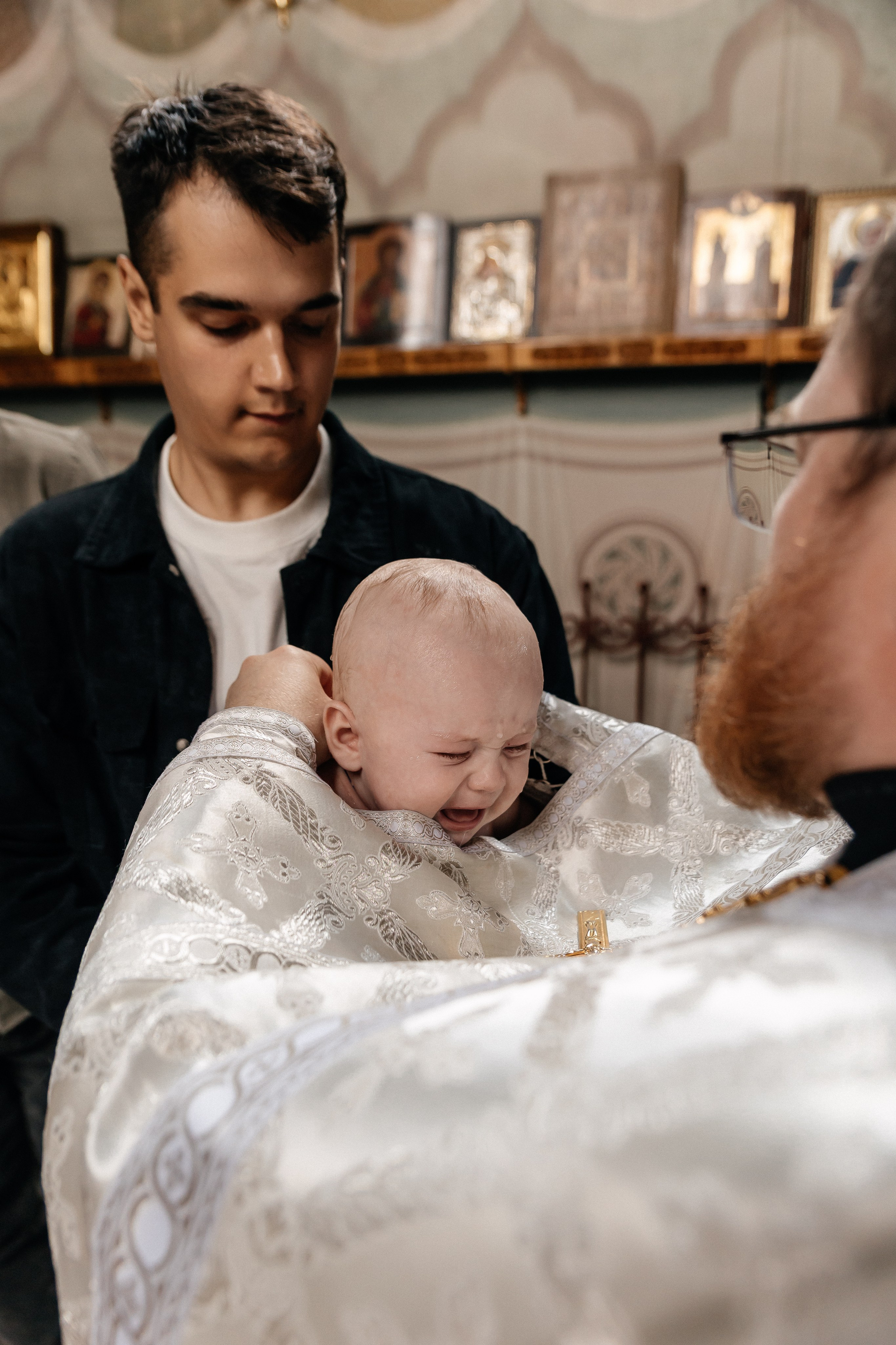 Крещение Леши. Семейный фотограф Минск Усова Ольга
