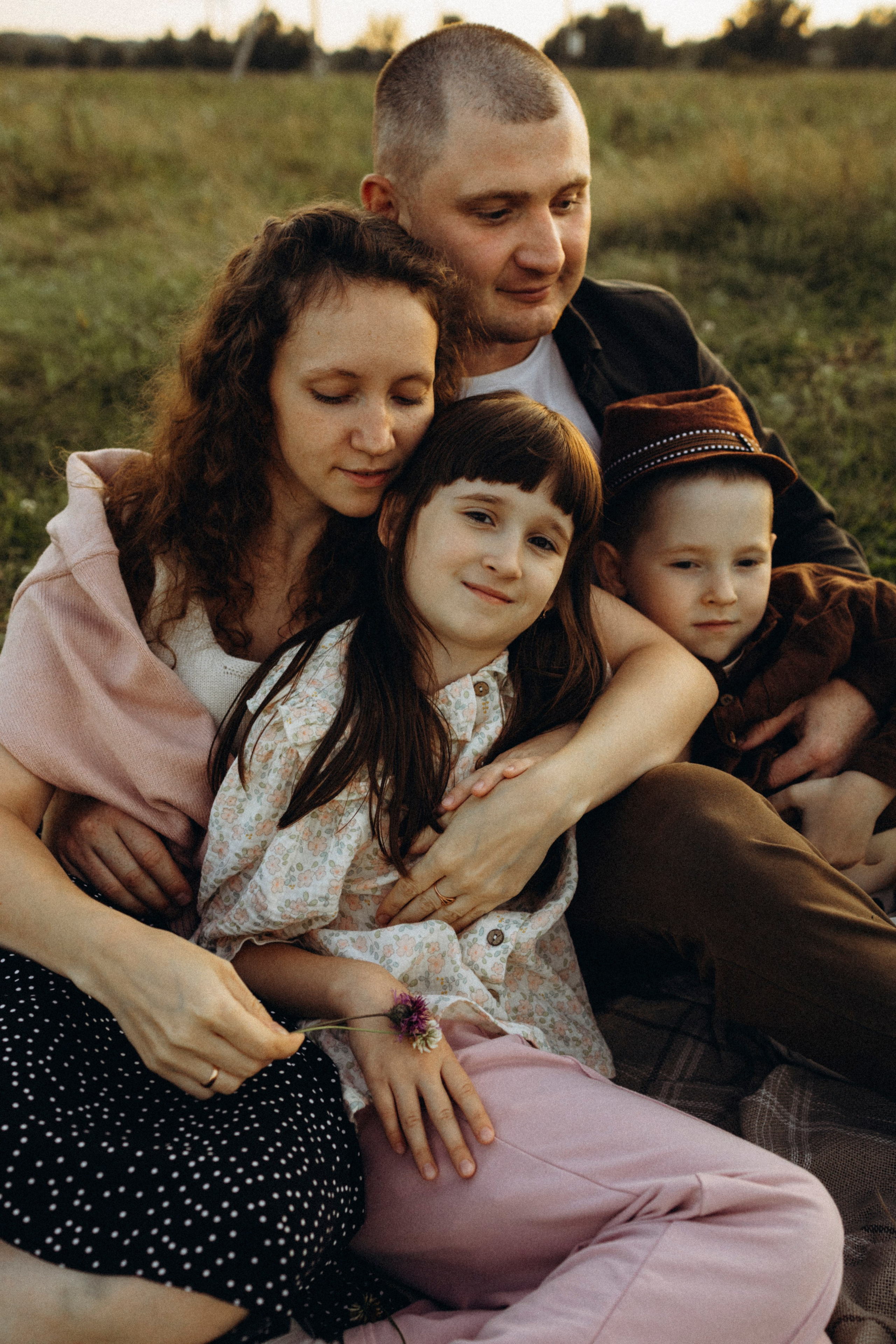 Золотой вечер. Lifestyle семейный и детский фотограф в Омске Иванова Екатерина