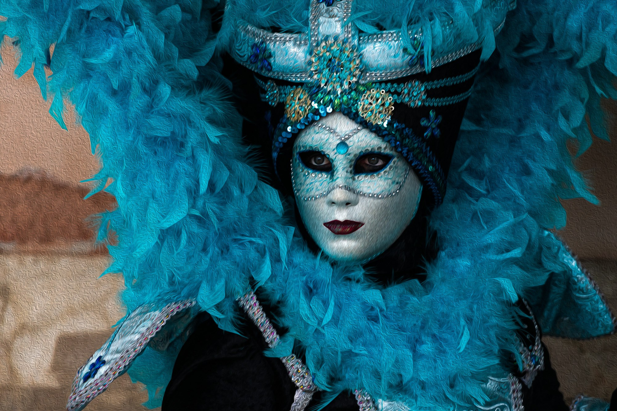 Фотографии Венецианского карнавала: Роскошные маски