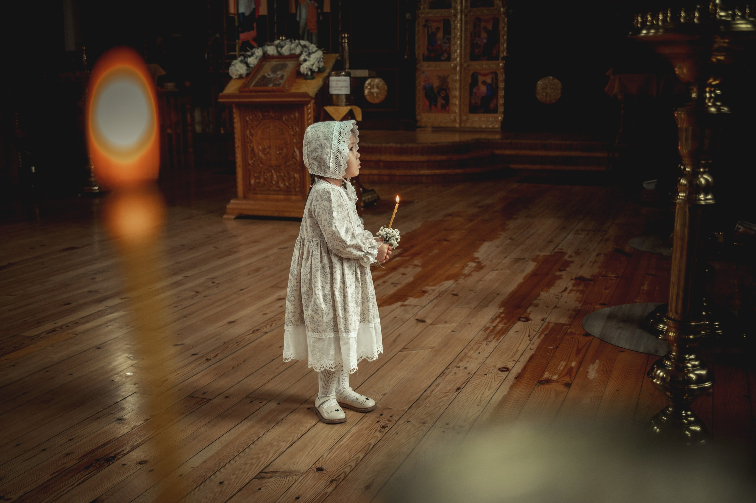 Таинство Крещения Геннадия, Храм Николая Чудотворца Краснослободск. Церковный, семейный и репортажный фотограф Волгоград, Волжский