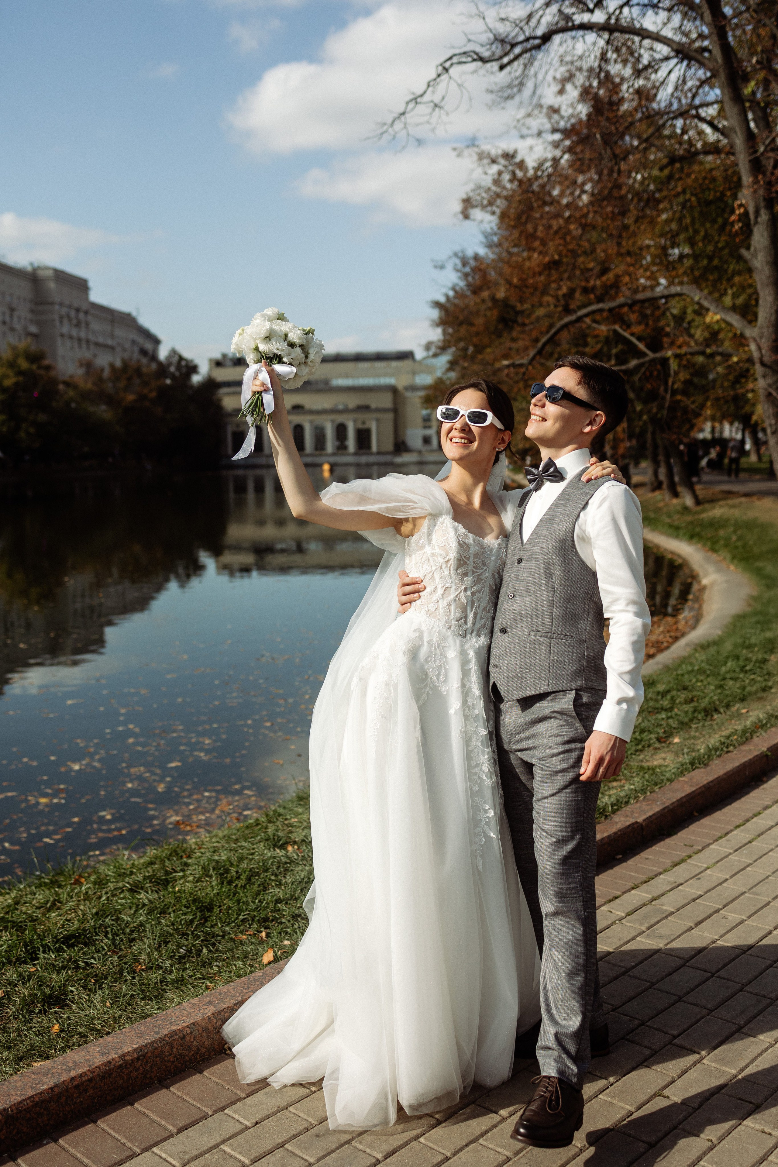 Чистые пруды. Свадебный фотограф Маргарита Глумскова