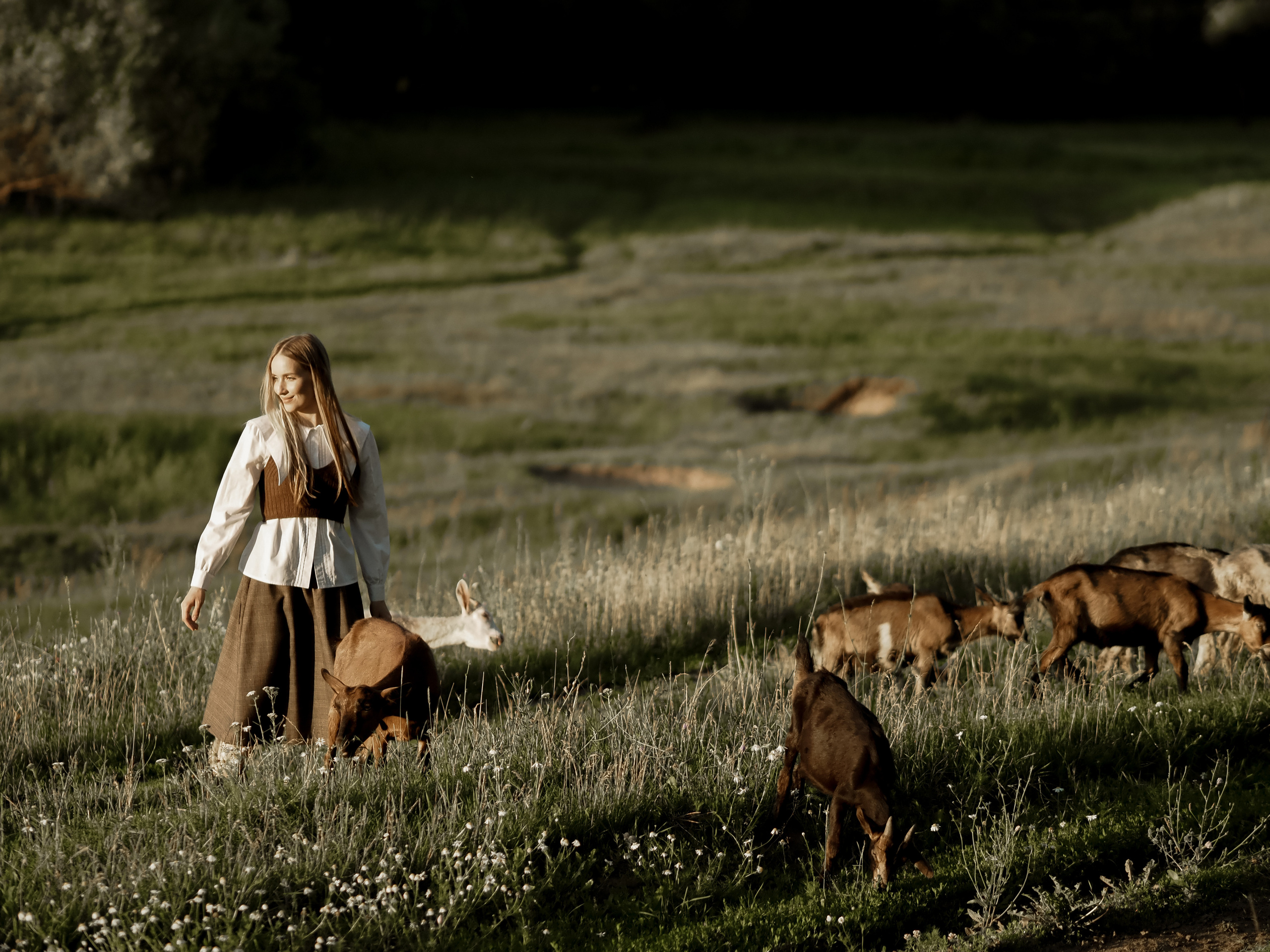 Холмы на закате. Фотограф Рязань. Семейный Свадебный фотограф