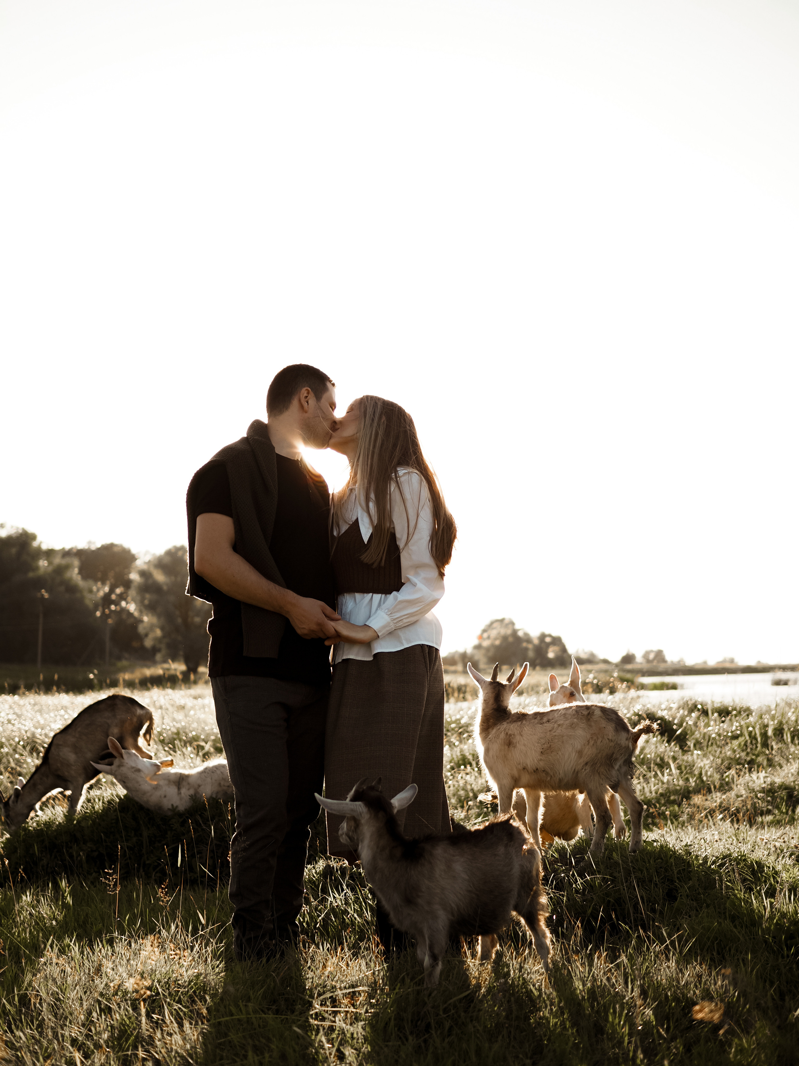 Холмы на закате. Фотограф Рязань. Семейный Свадебный фотограф