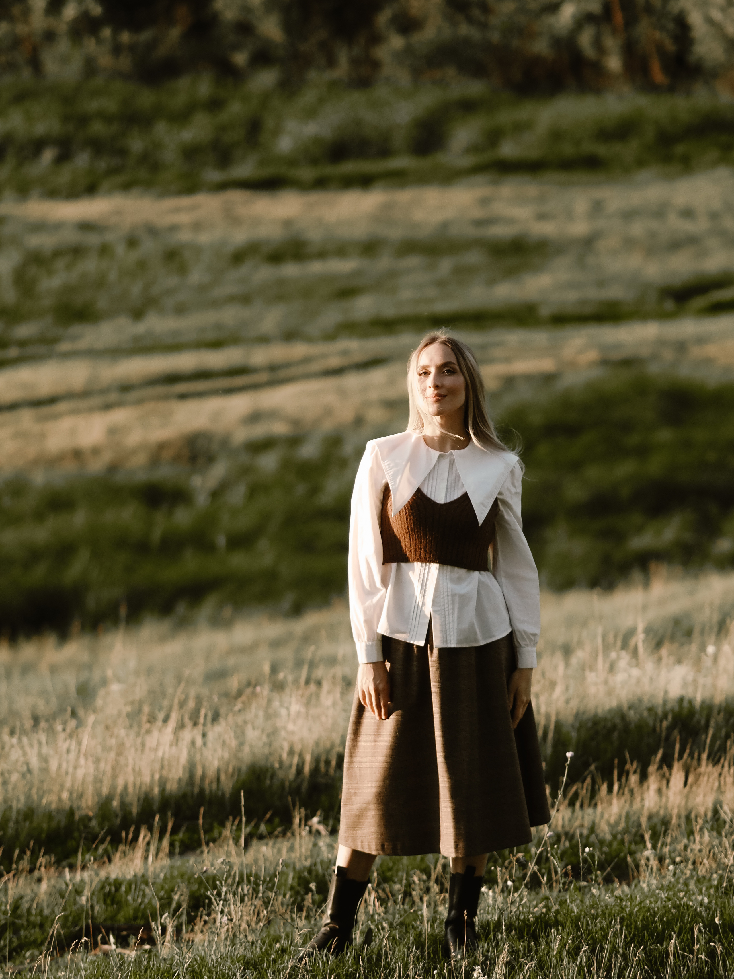 Холмы на закате. Фотограф Рязань. Семейный Свадебный фотограф