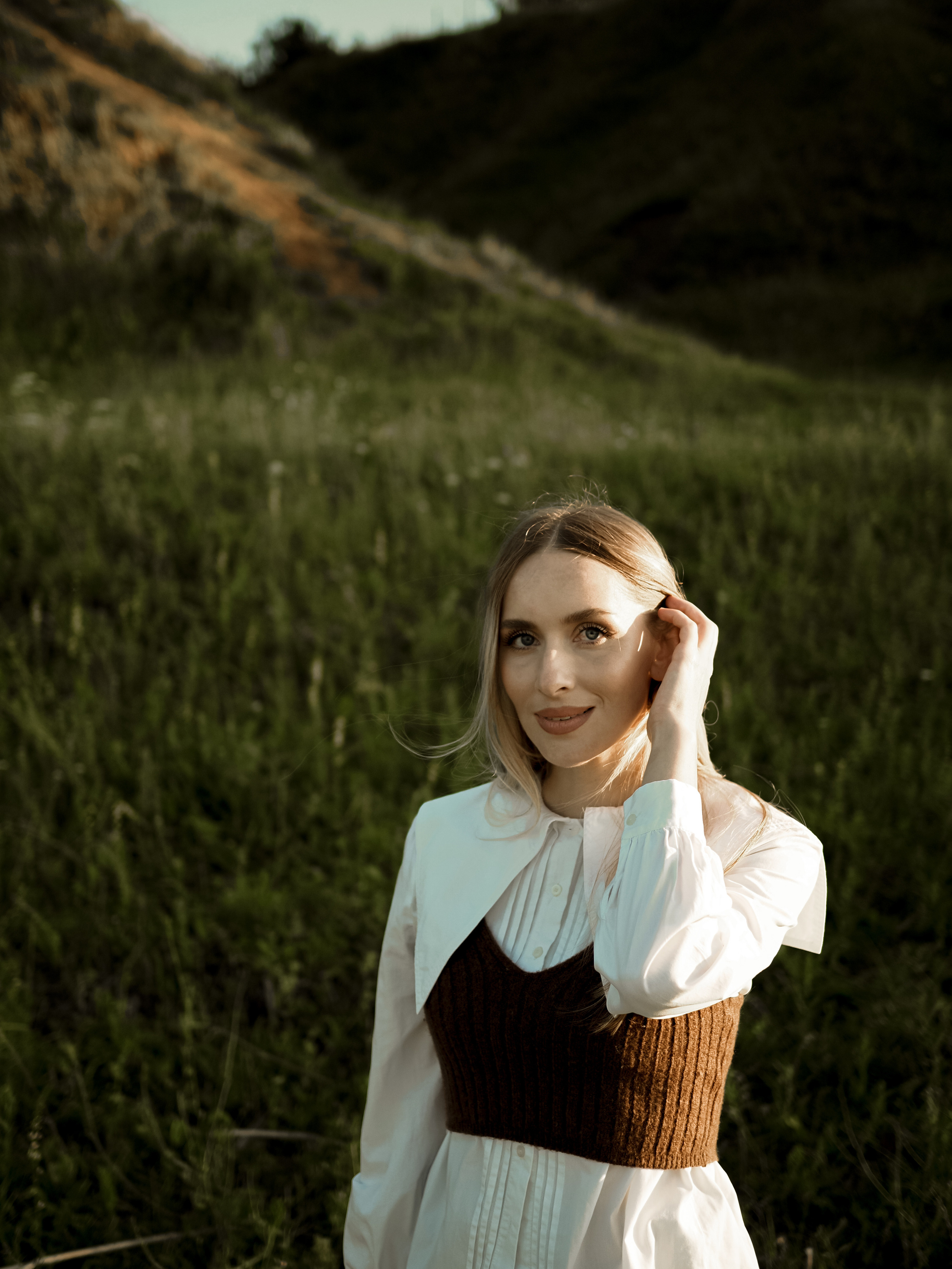 Холмы на закате. Фотограф Рязань. Семейный Свадебный фотограф