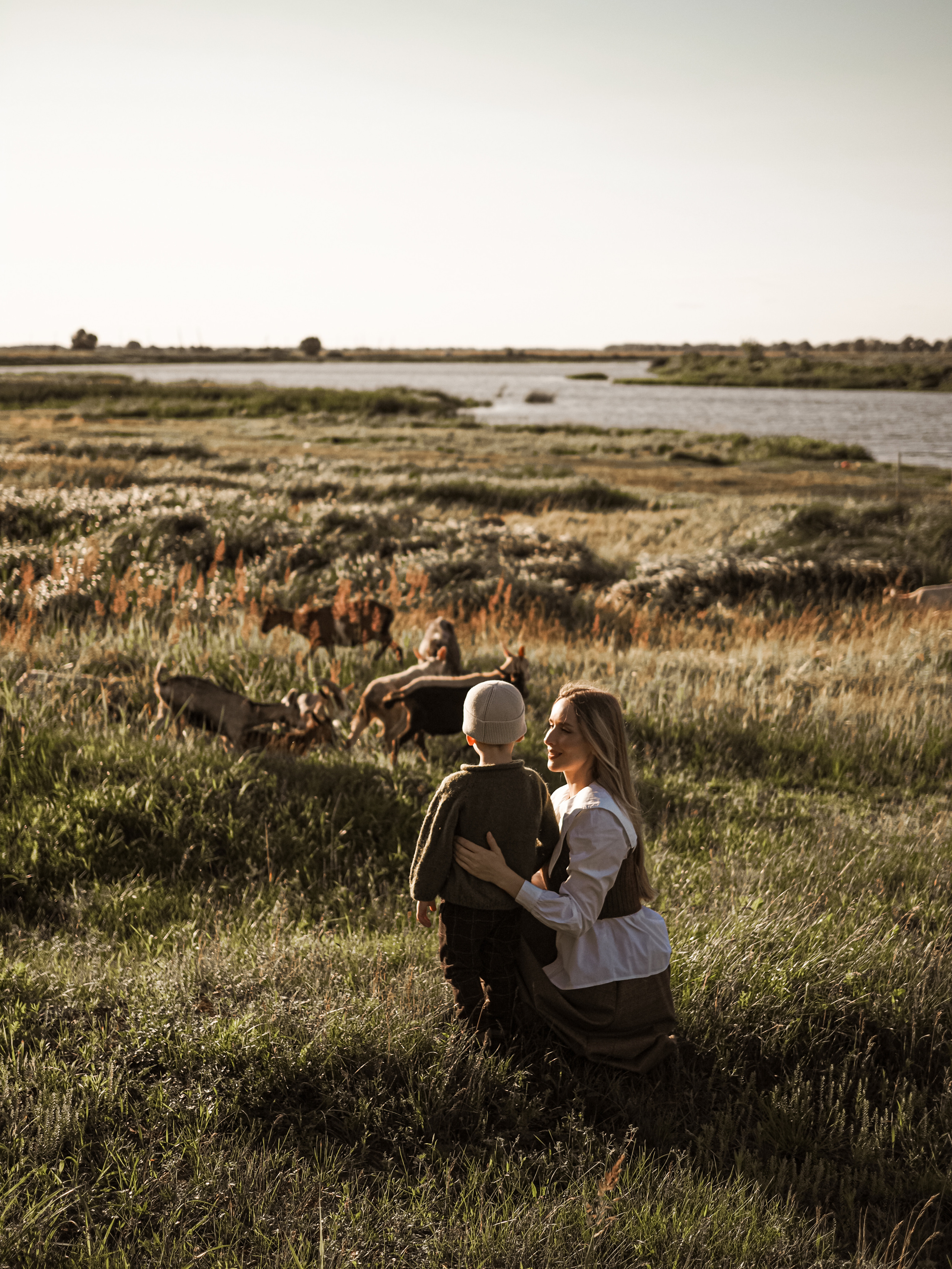 Холмы на закате. Фотограф Рязань. Семейный Свадебный фотограф